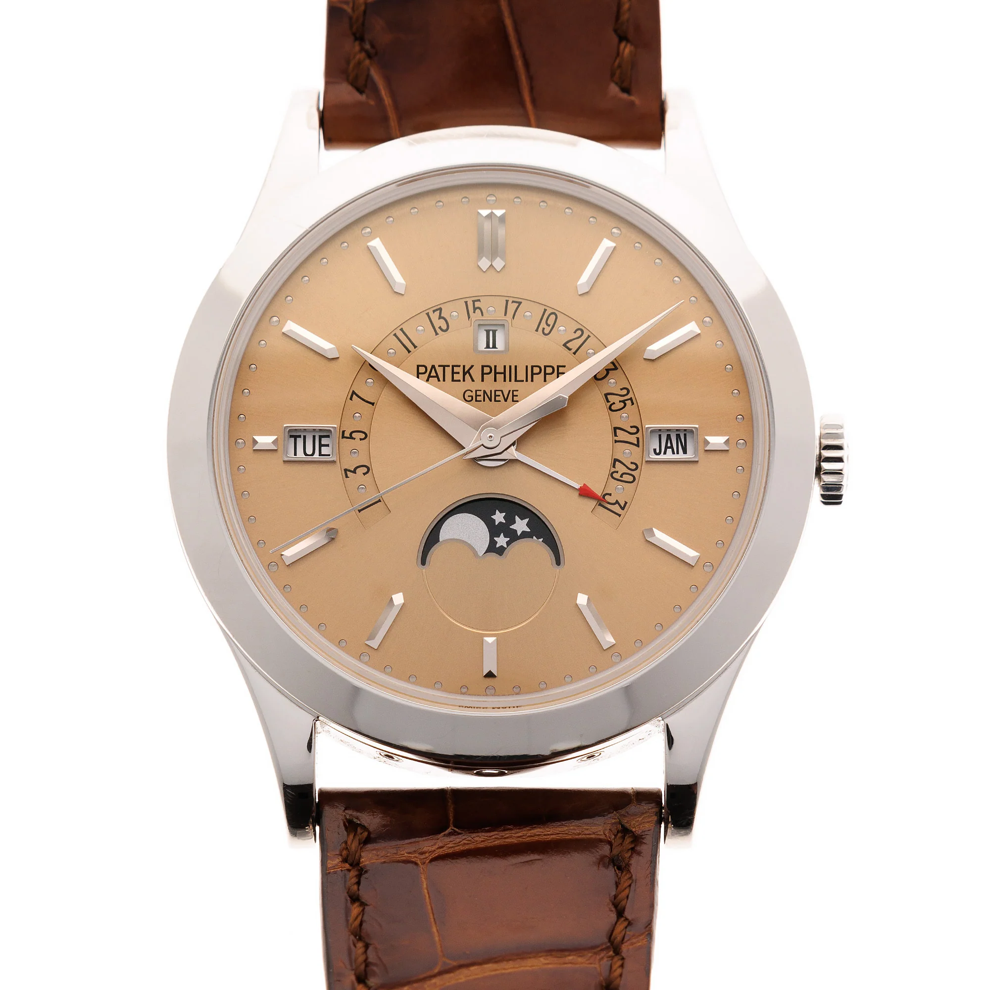 Patek Philippe Platinum Perpetual Calendar Ref. 5496 with Box and Papers