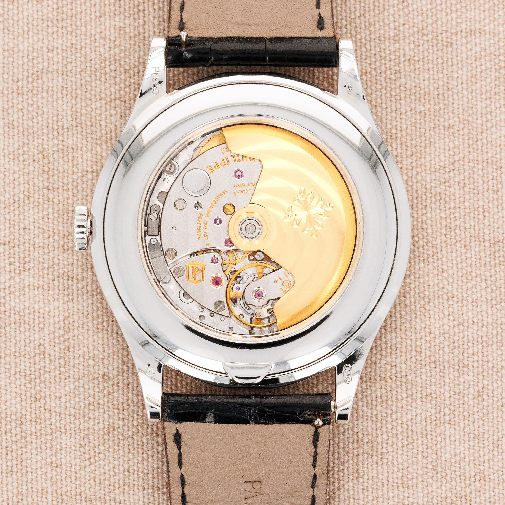 Patek Philippe Platinum Perpetual Calendar Ref. 5496 - Image 3