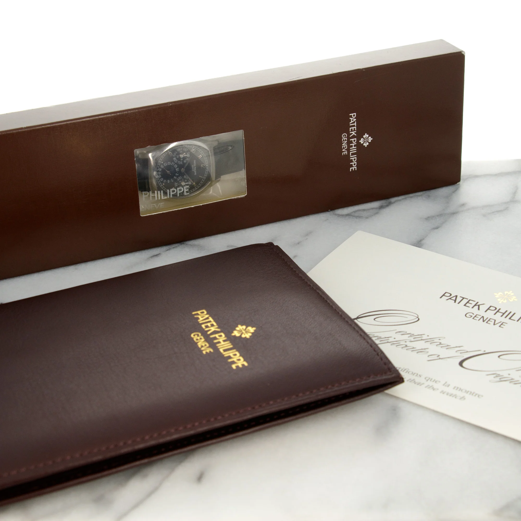 Patek Philippe Platinum Perpetual Calendar Watch Ref. 5040 - Image 4