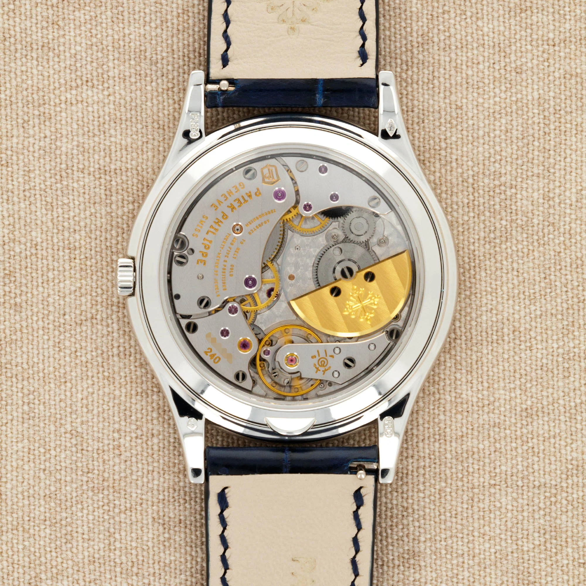 Patek Philippe Platinum Perpetual Calendar Watch Ref. 5140 - Image 6
