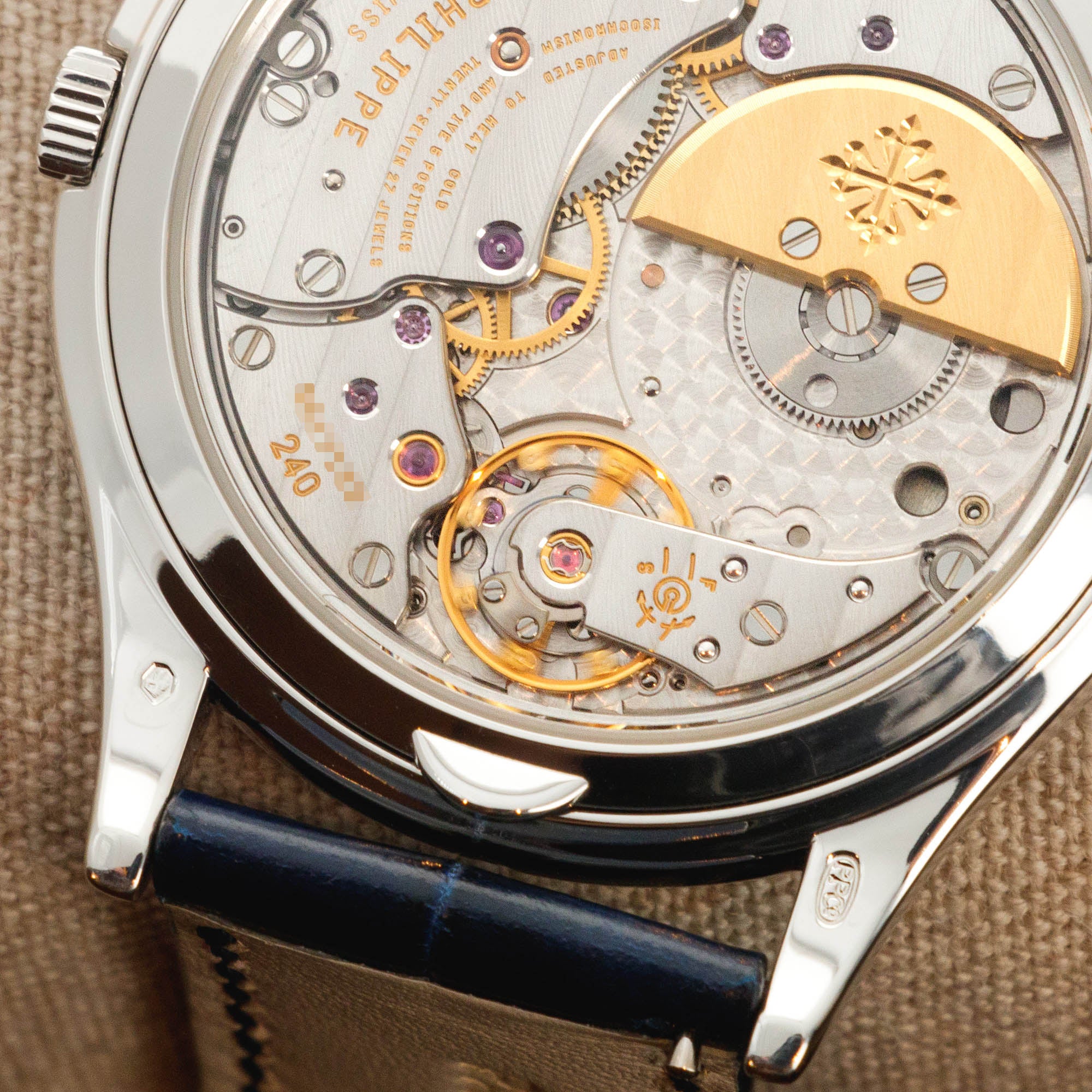 Patek Philippe Platinum Perpetual Calendar Watch Ref. 5140 - Image 7