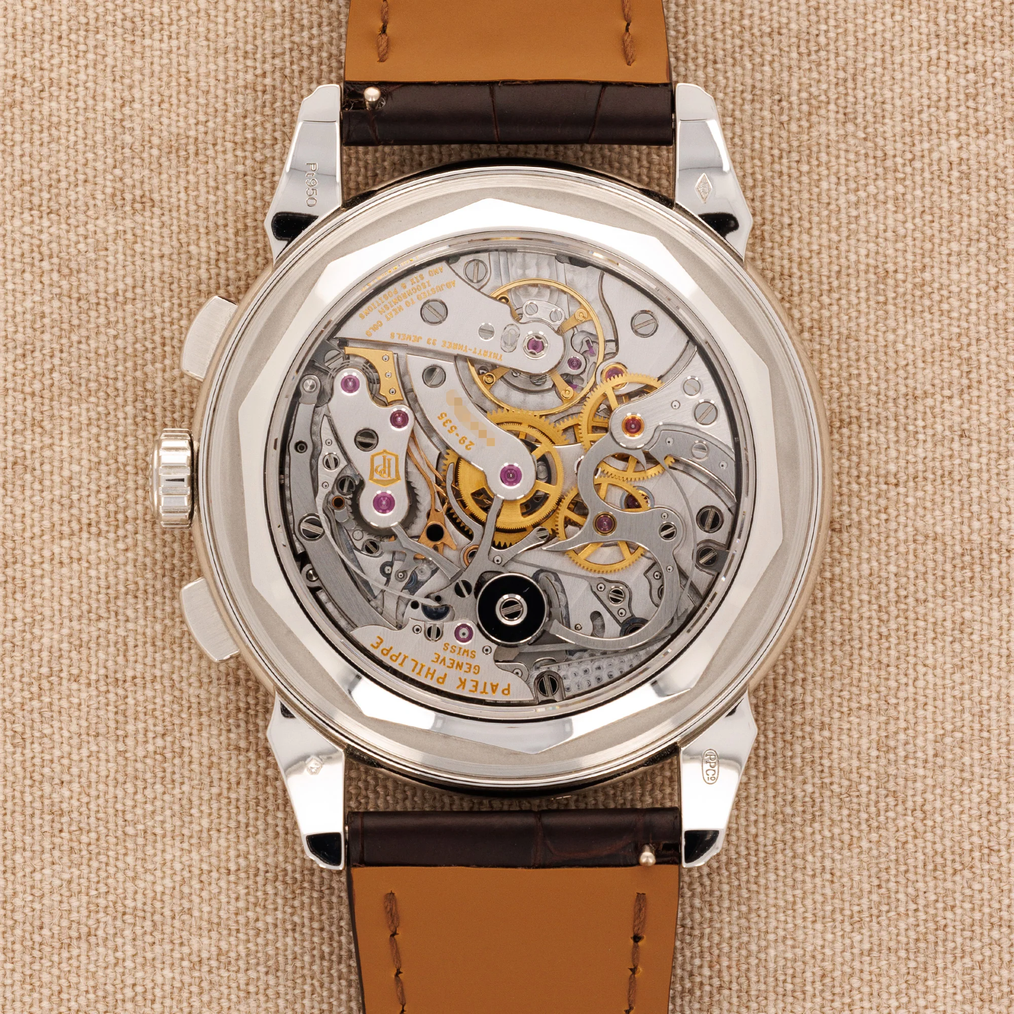 Patek Philippe Platinum Perpetual Calendar Watch Ref. 5270 - Image 3