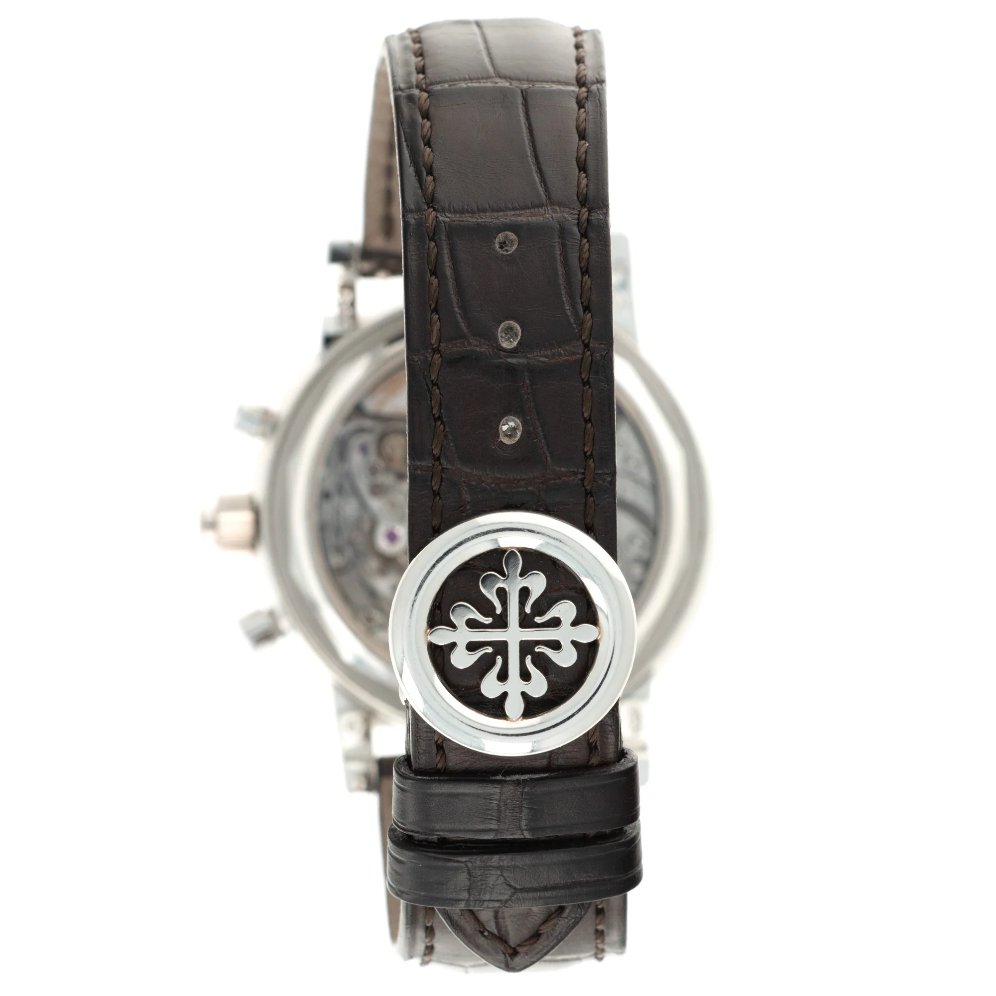 Patek Philippe Platinum Perpetual Split Seconds Chrono Watch Ref. 5204 - Image 5