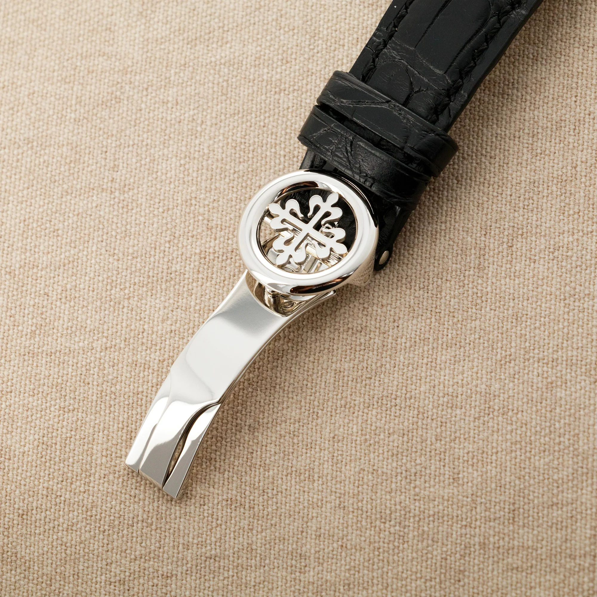 Patek Philippe Platinum Perpetual Split Seconds Chronograph Watch Ref. 5204 - Image 8