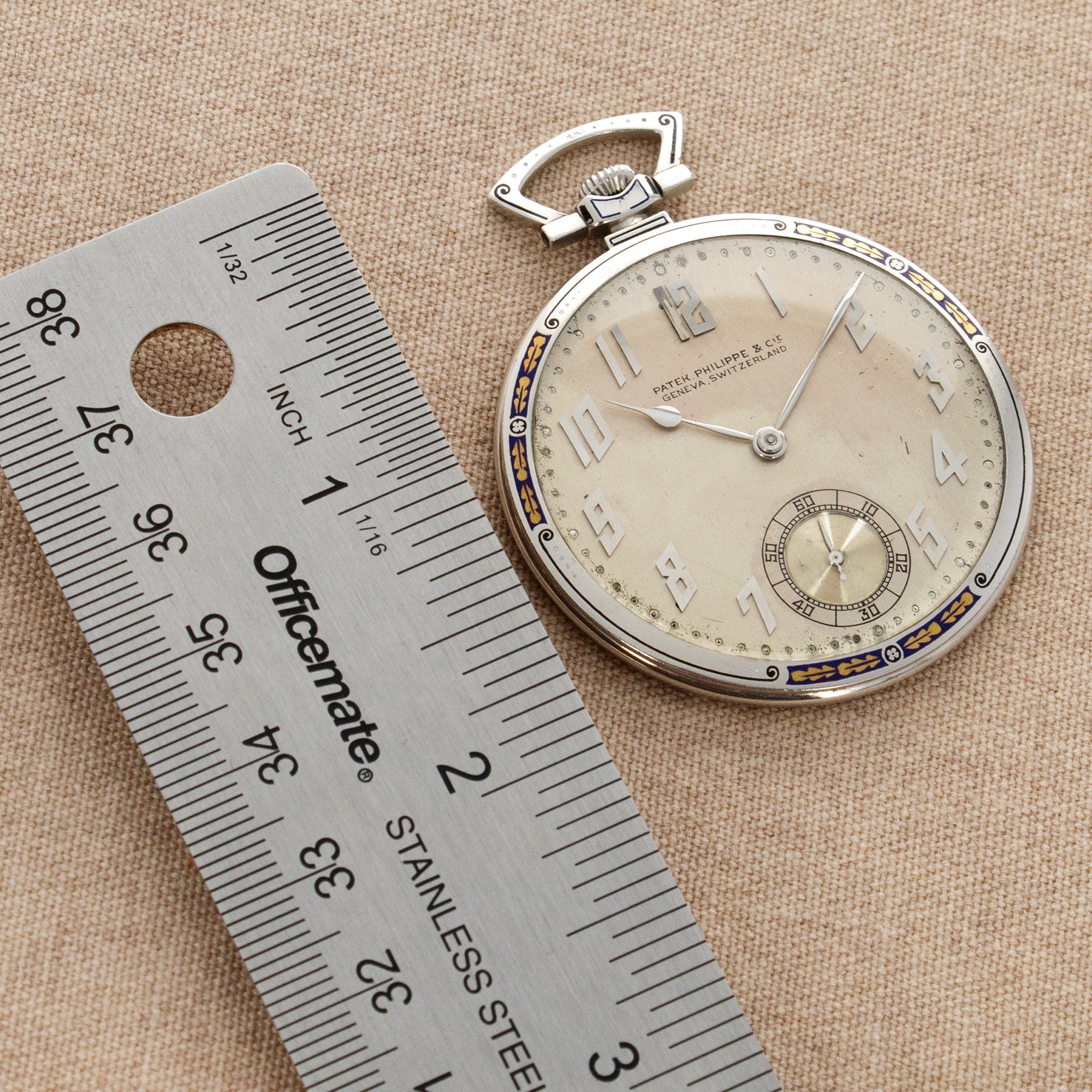 Patek Philippe Platinum Pocket Watch - Image 4