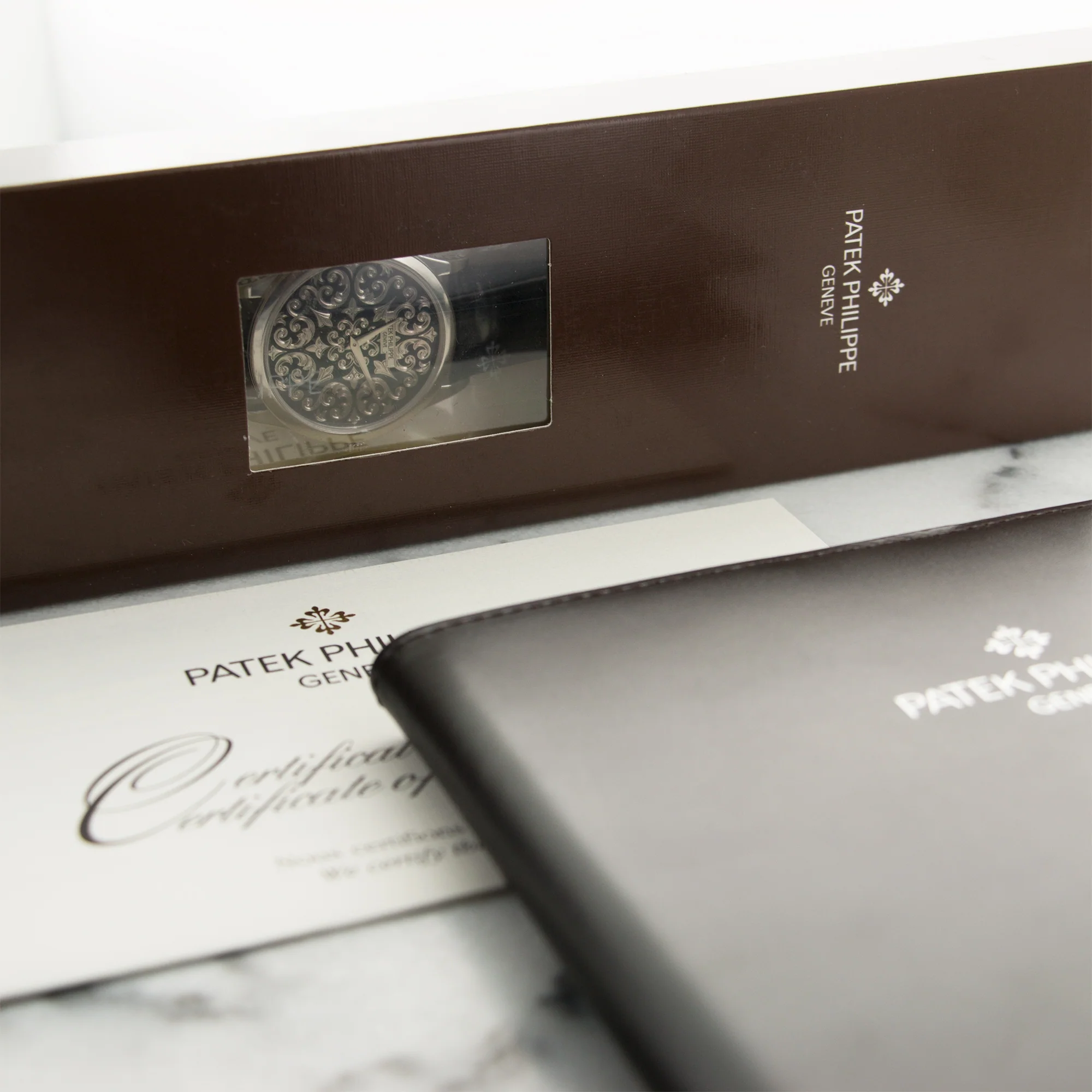 Patek Philippe Platinum Rare Handcrafts Enamel Watch Ref. 5088 - Image 4