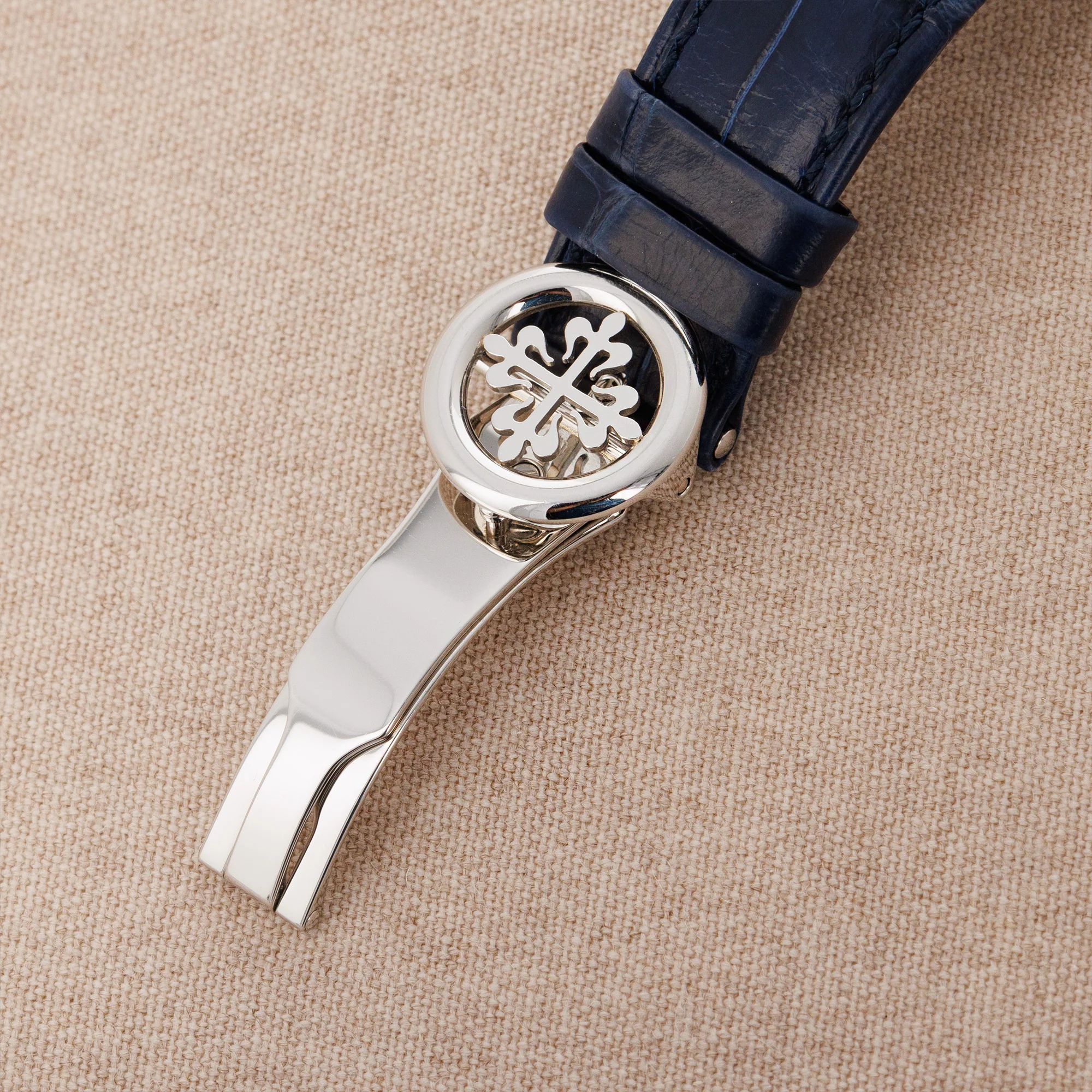 Patek Philippe Platinum Split Seconds Chronograph Watch Ref. 5370 - Image 7