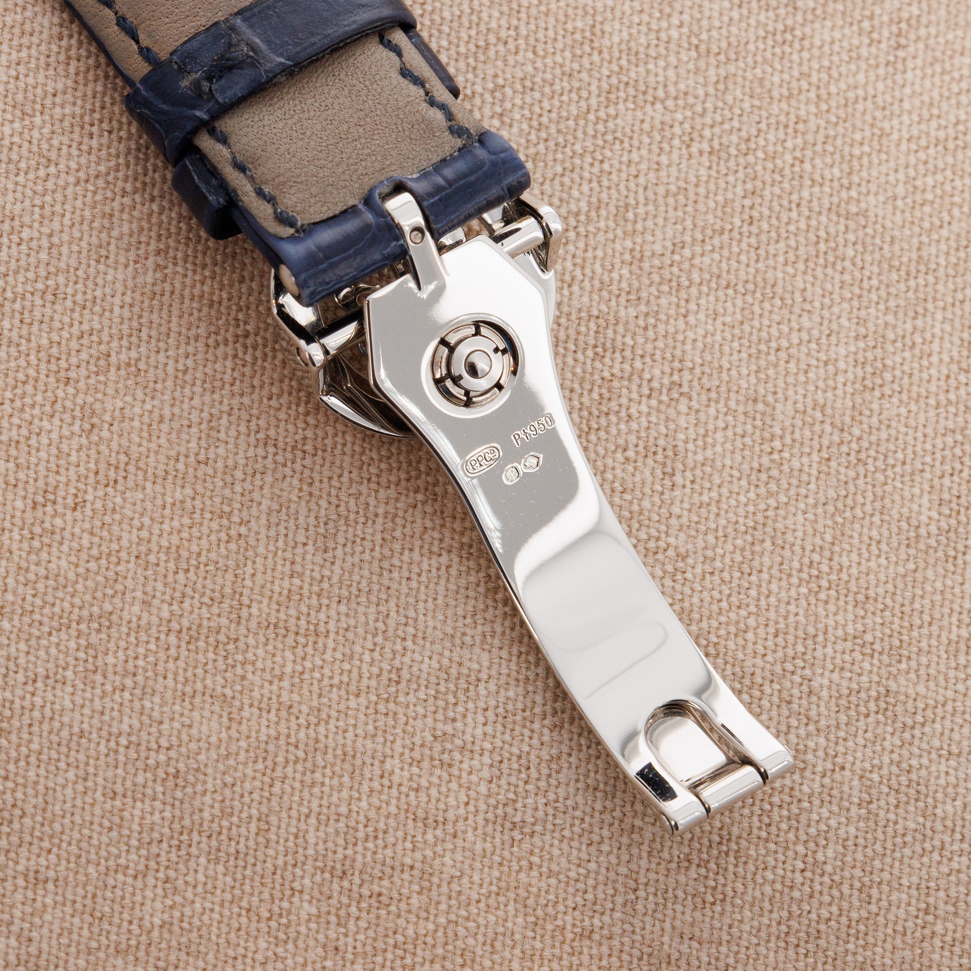 Patek Philippe Platinum Split Seconds Chronograph Watch Ref. 5370 - Image 8