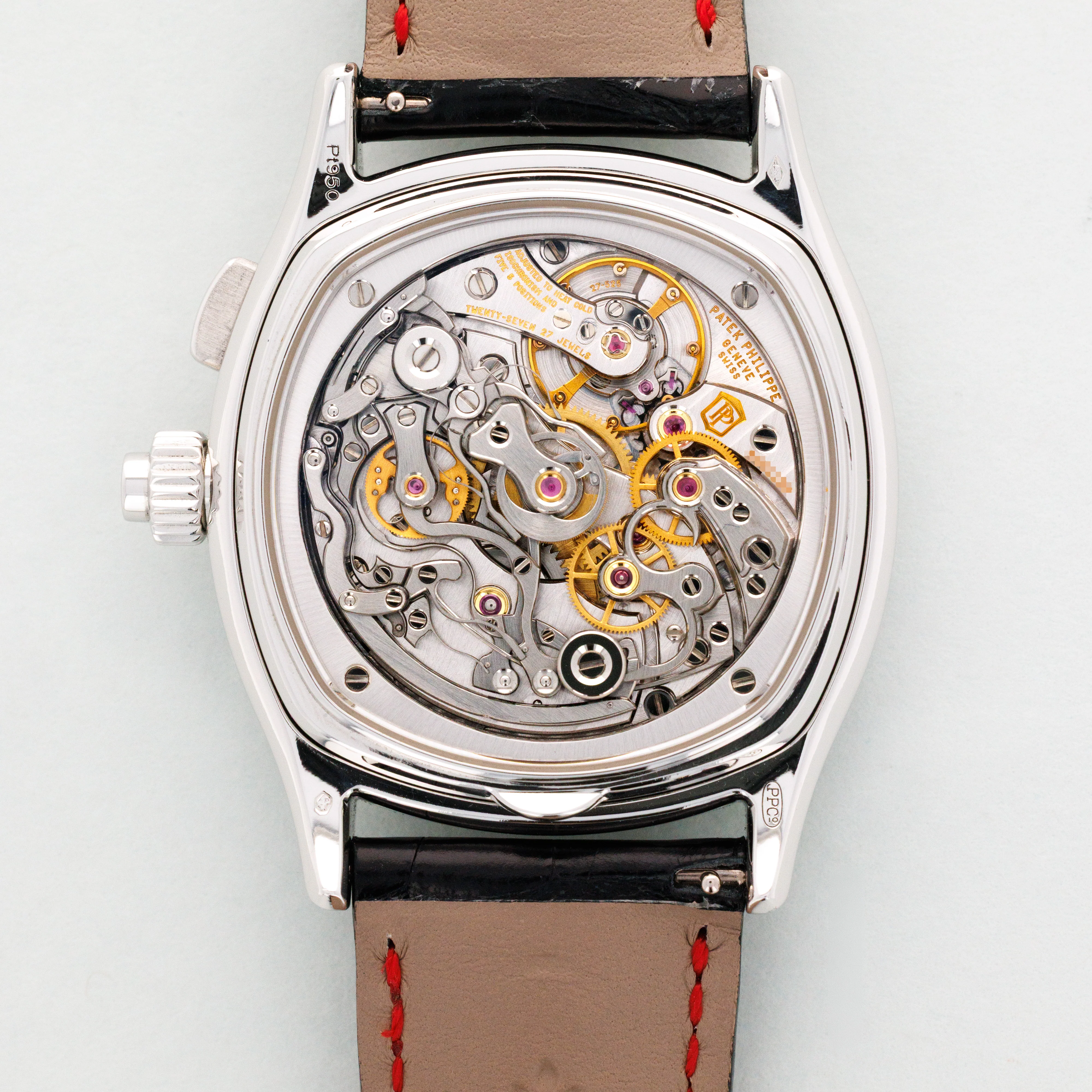 Patek Philippe Platinum Split Seconds Chronograph Watch Ref. 5951P - Image 4
