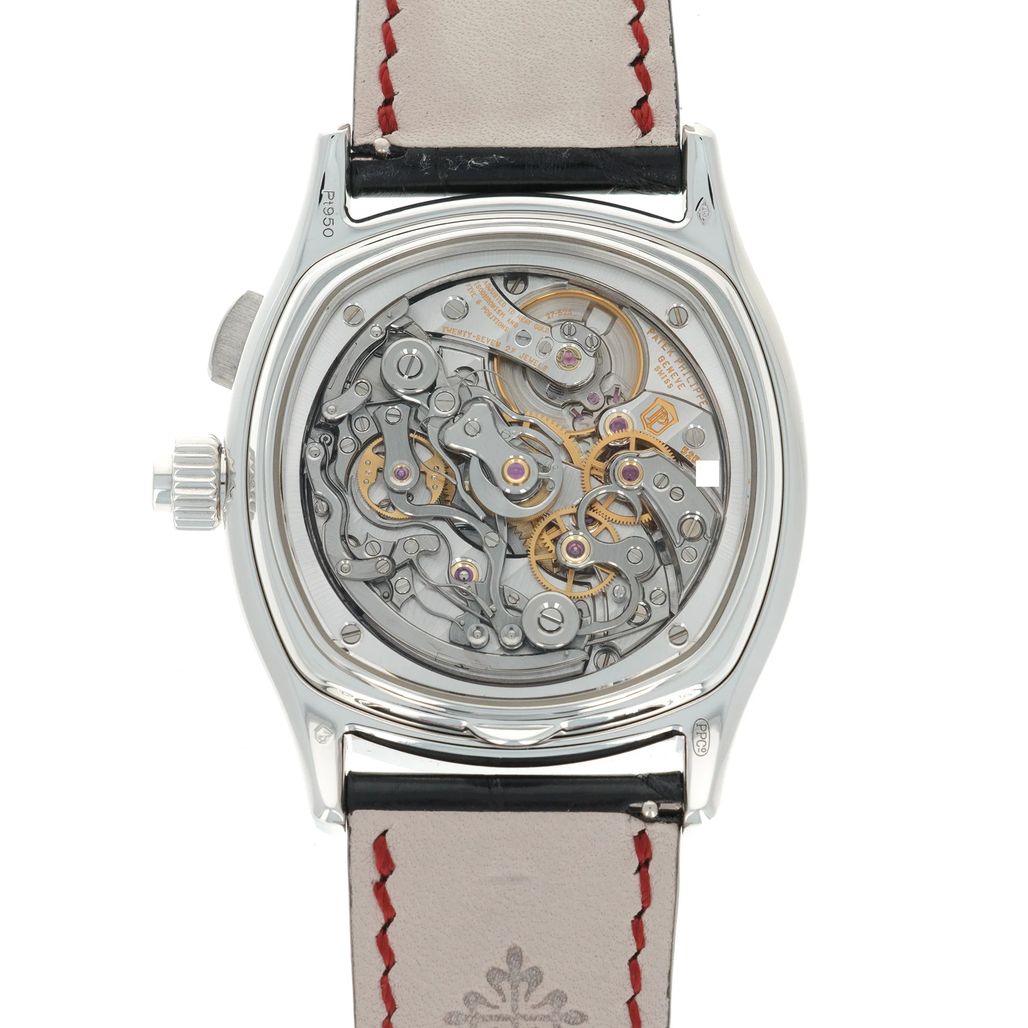 Patek Philippe Platinum Split Seconds Perpetual Monopoissor Chronograph Watch Ref. 5951 - Image 4