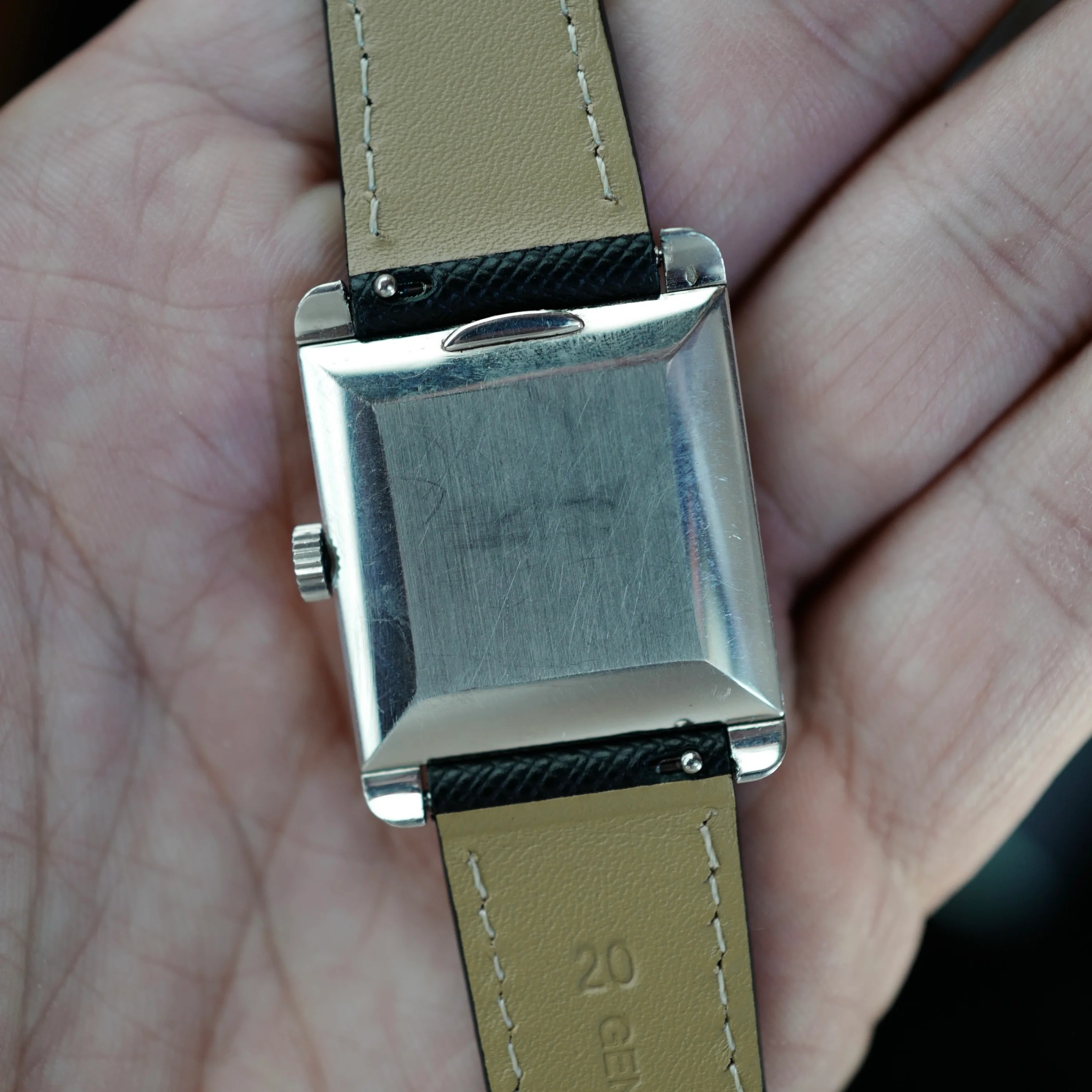 Patek Philippe Platinum Square Watch Ref. 2488 - Image 5