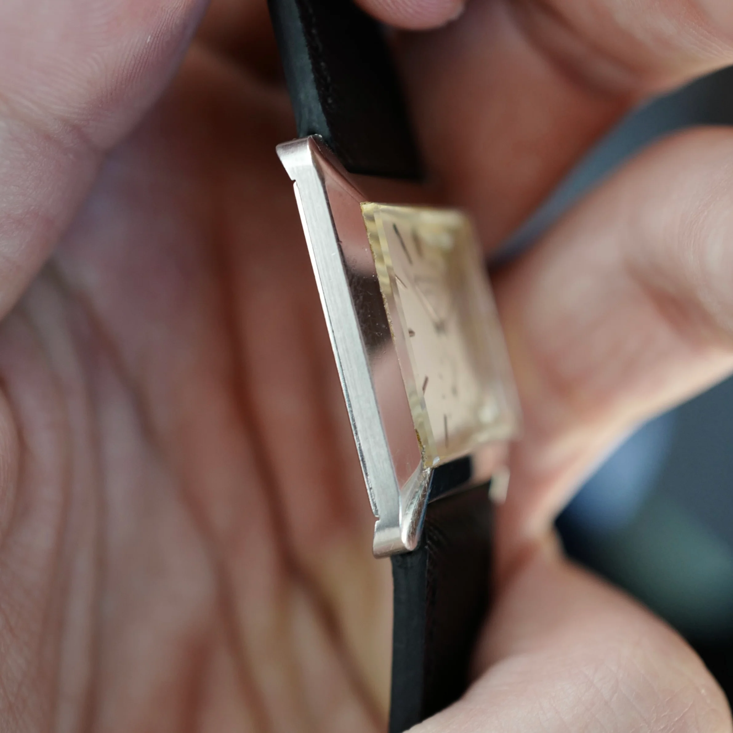 Patek Philippe Platinum Square Watch Ref. 2488 - Image 7