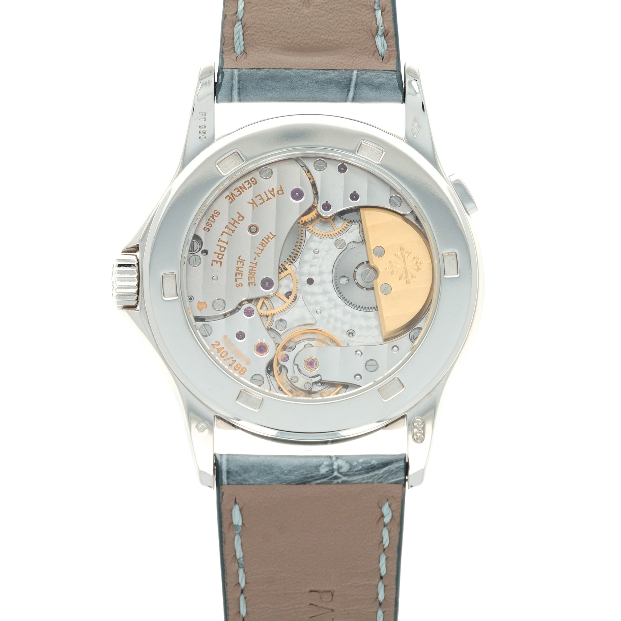 Patek Philippe Platinum World Time Watch Ref. 5110 - Image 4
