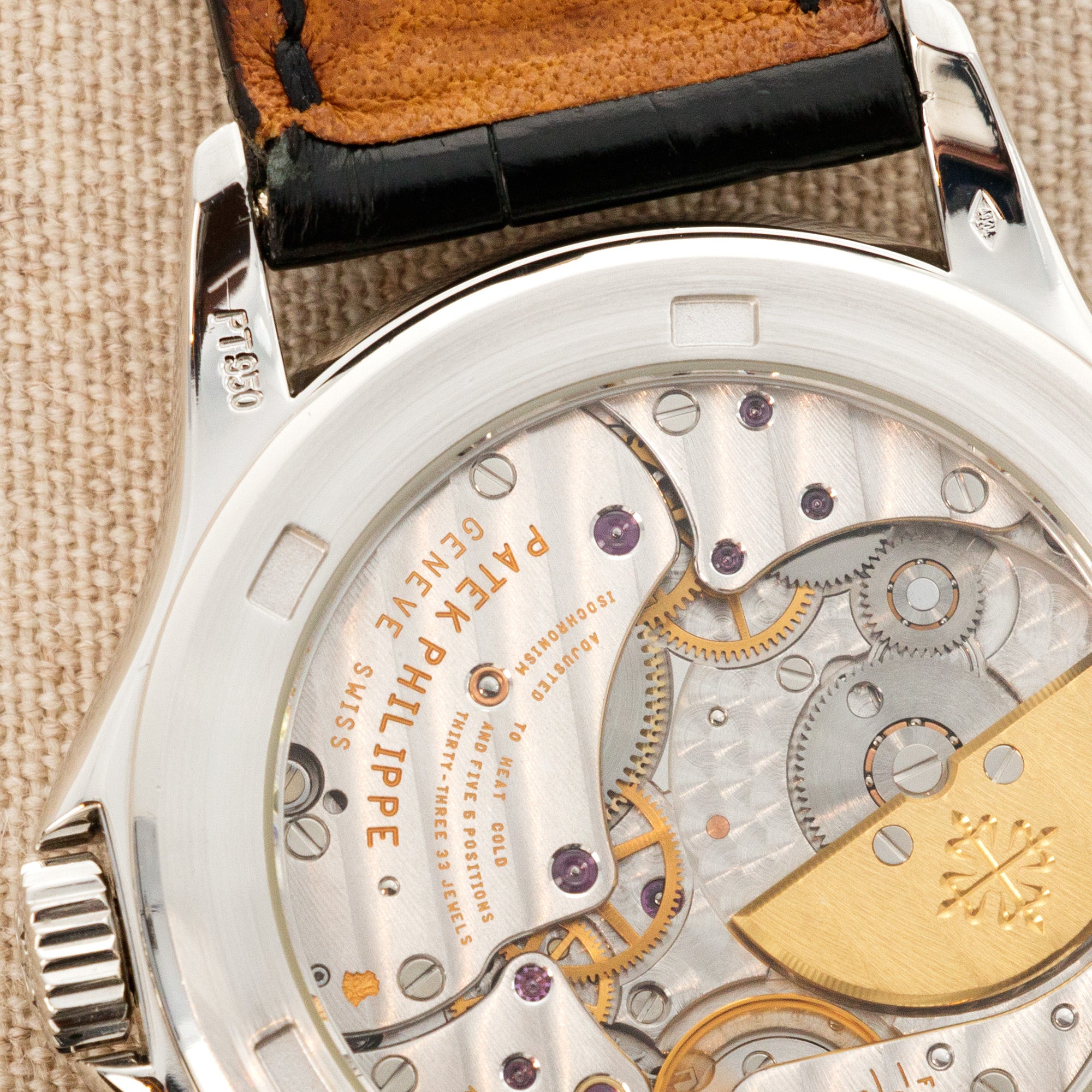 Patek Philippe Platinum World Time Watch Ref. 5110 - Image 5