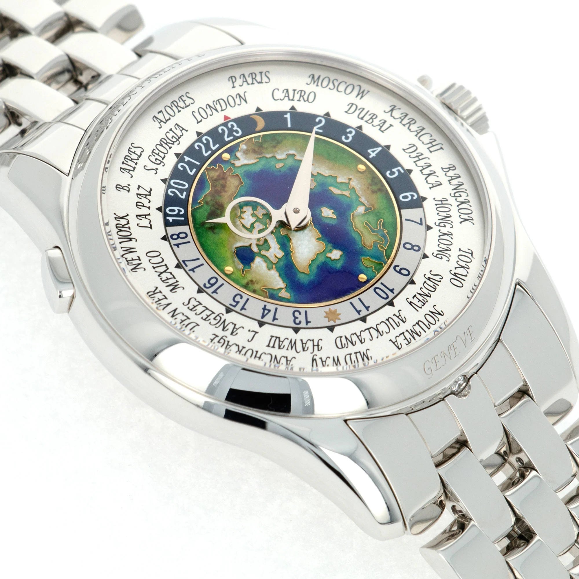 Patek Philippe Platinum World Time Watch Ref. 5131 - Image 3