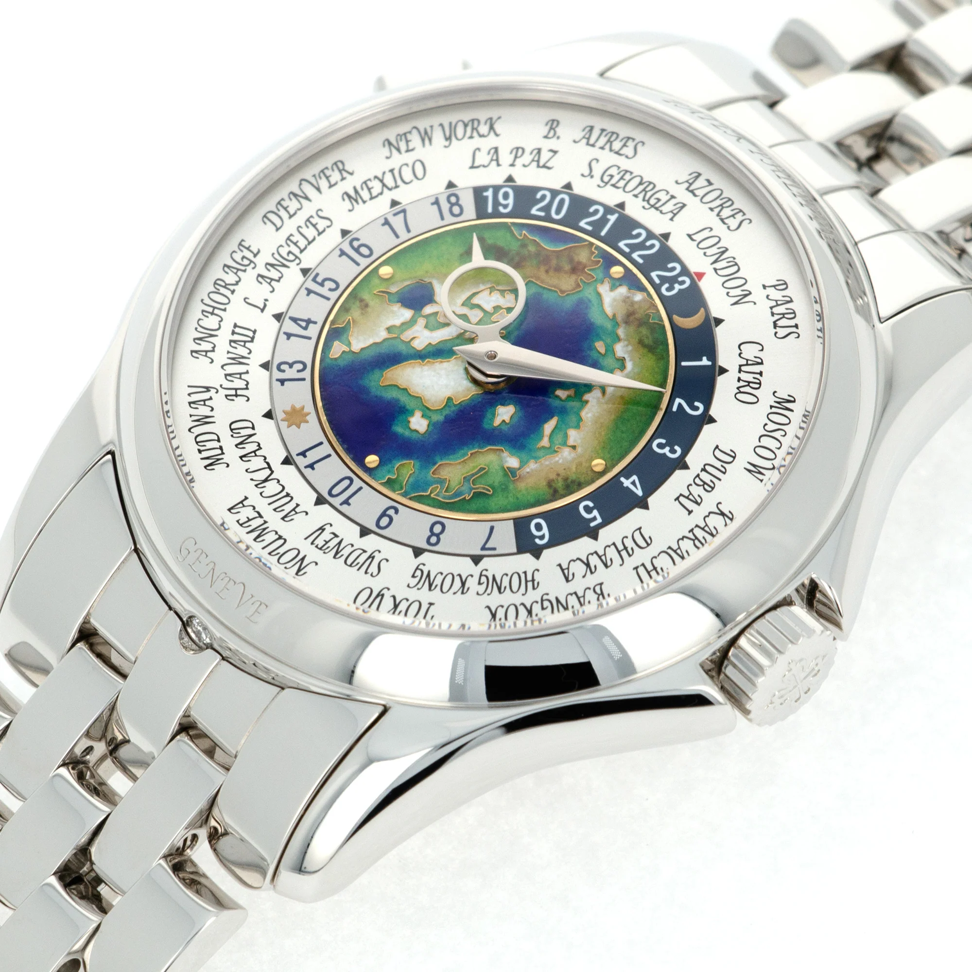 Patek Philippe Platinum World Time Watch Ref. 5131 - Image 4