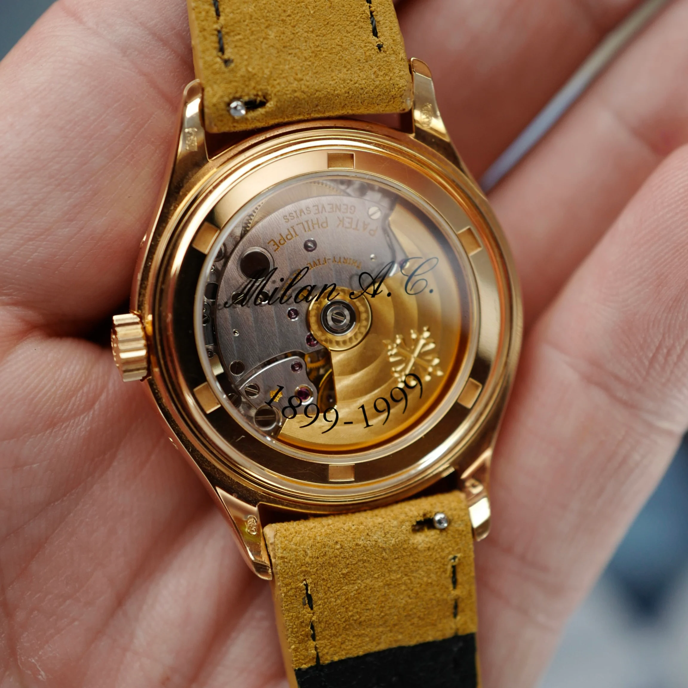 Patek Philippe Rose Gold Annual Calendar Ref. 5035, One of 100 Made for AC Milan - Image 4