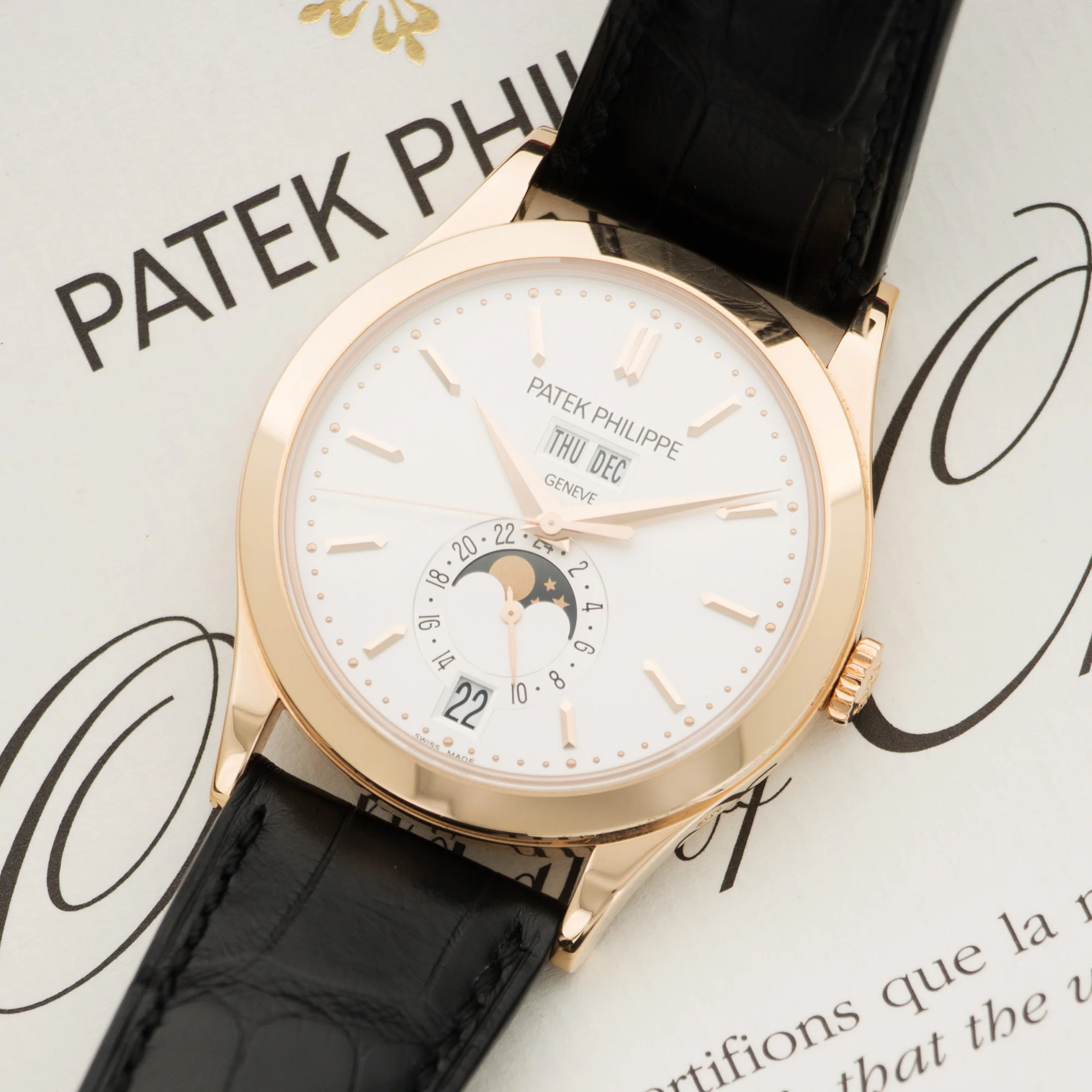 Patek Philippe Rose Gold Annual Calendar Watch Ref. 5396R - Image 2