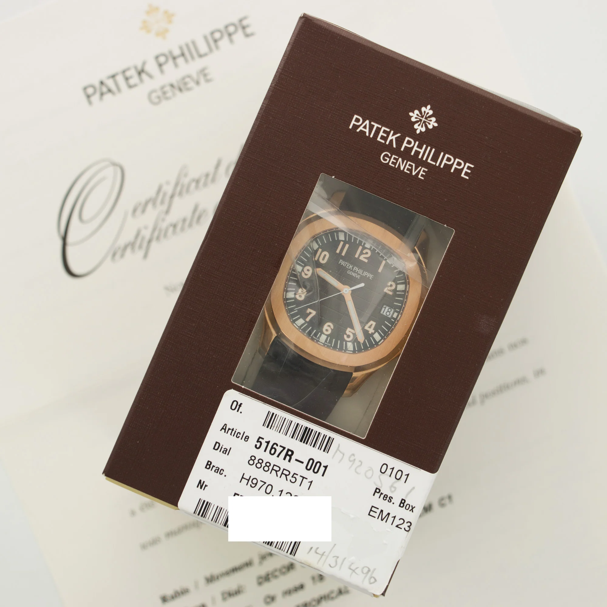 Patek Philippe Rose Gold Aquanaut Watch Ref. 5167R - Image 2