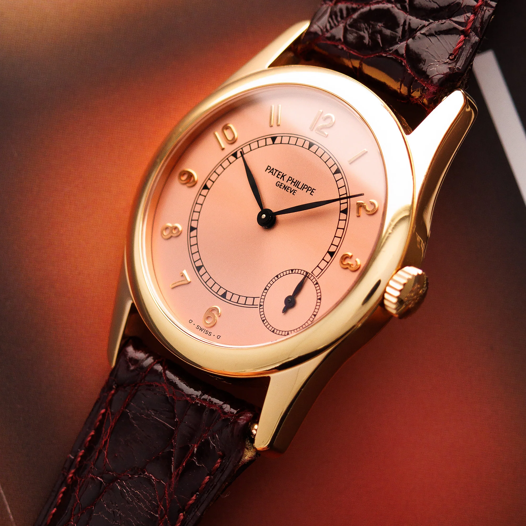 Patek Philippe Rose Gold Calatrava Ref. 5000 - Image 2
