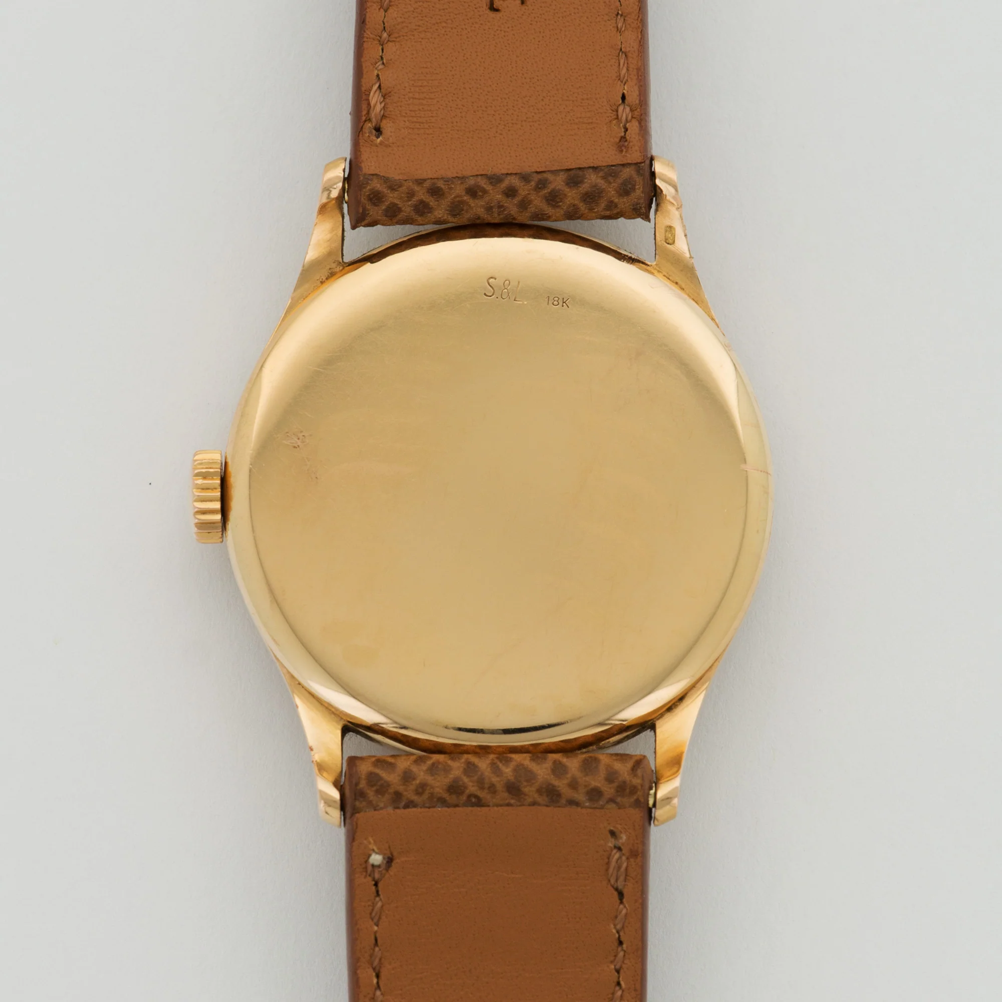Patek Philippe Rose Gold Calatrava Retailed by Serpico y Laino Ref. 570 - Image 4