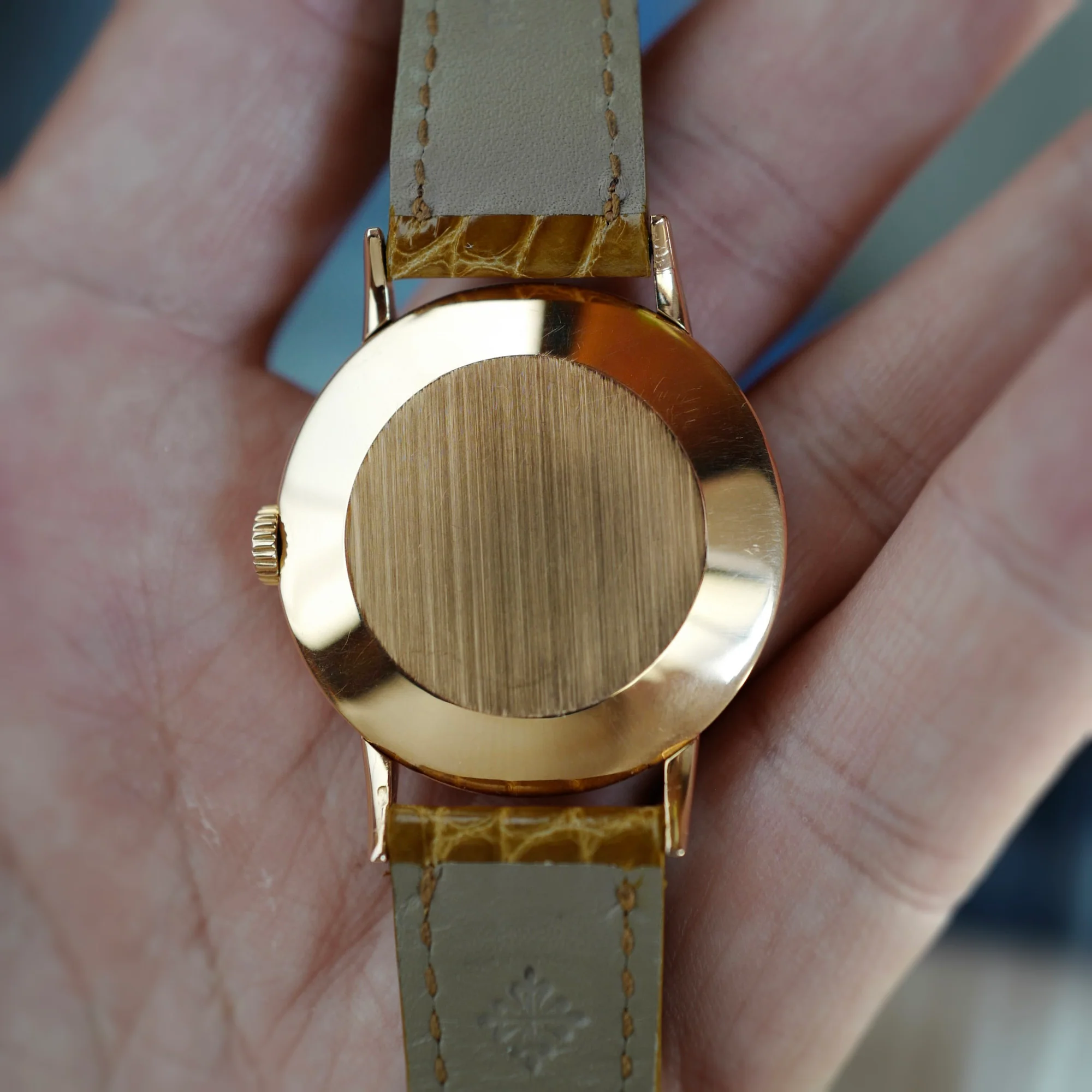 Patek Philippe Rose Gold Calatrava Watch Ref. 1513 - Image 7