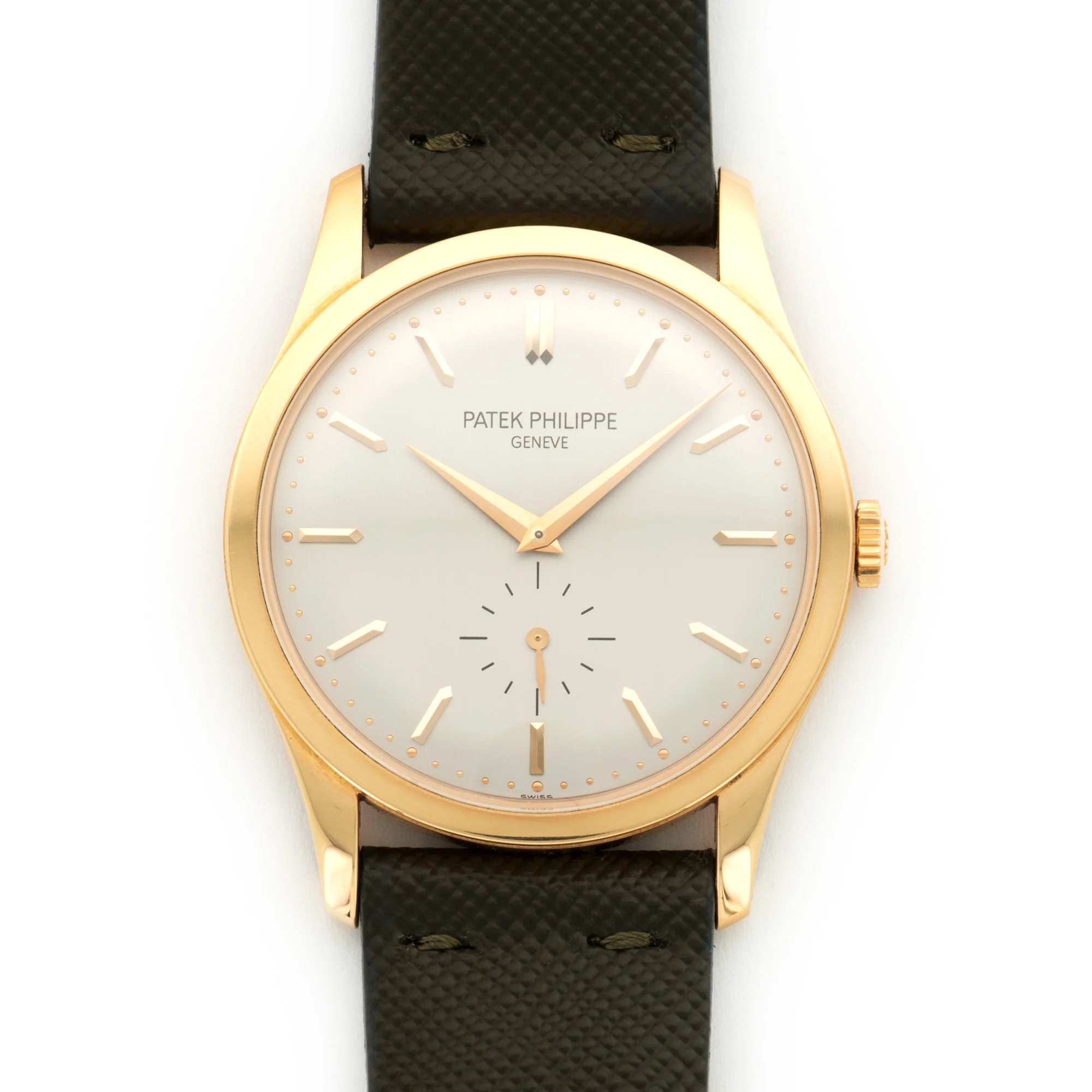Patek Philippe Rose Gold Calatrava Watch Ref. 5196