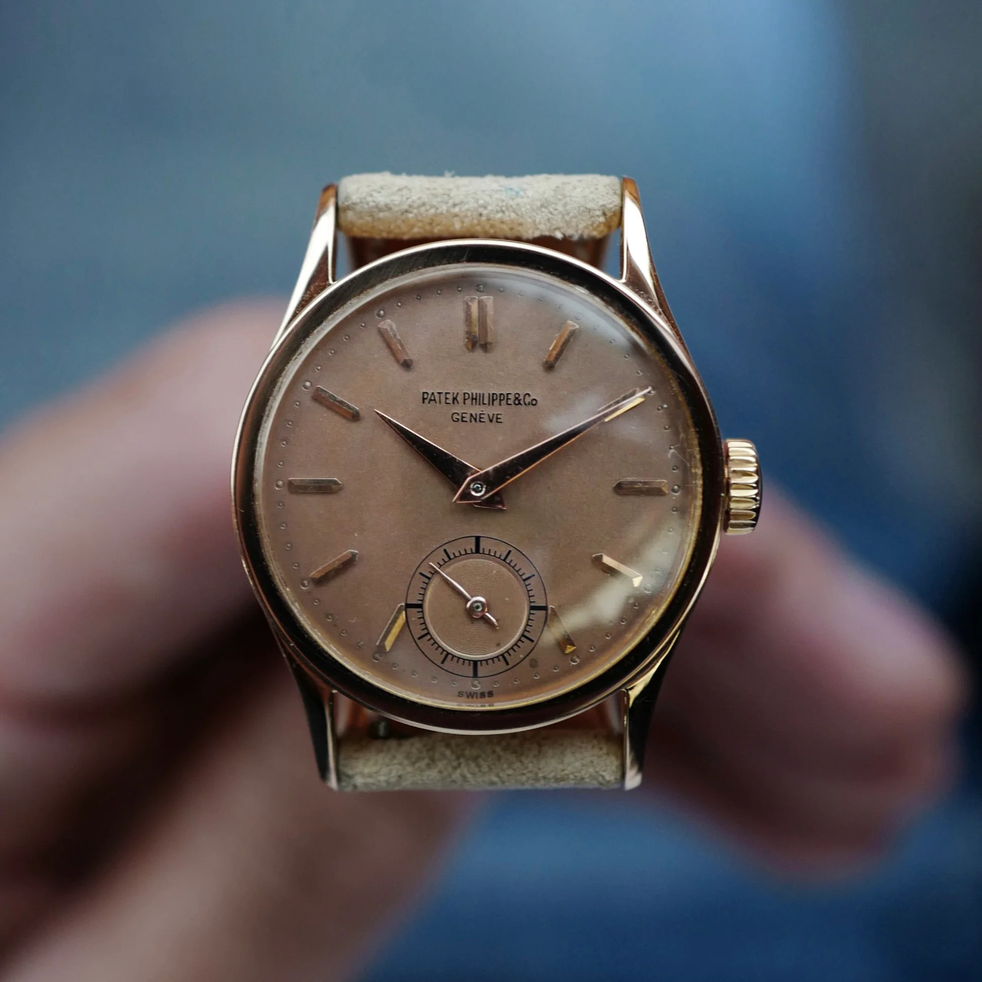 Patek Philippe Rose Gold Calatrava Watch Ref. 96 - Image 7