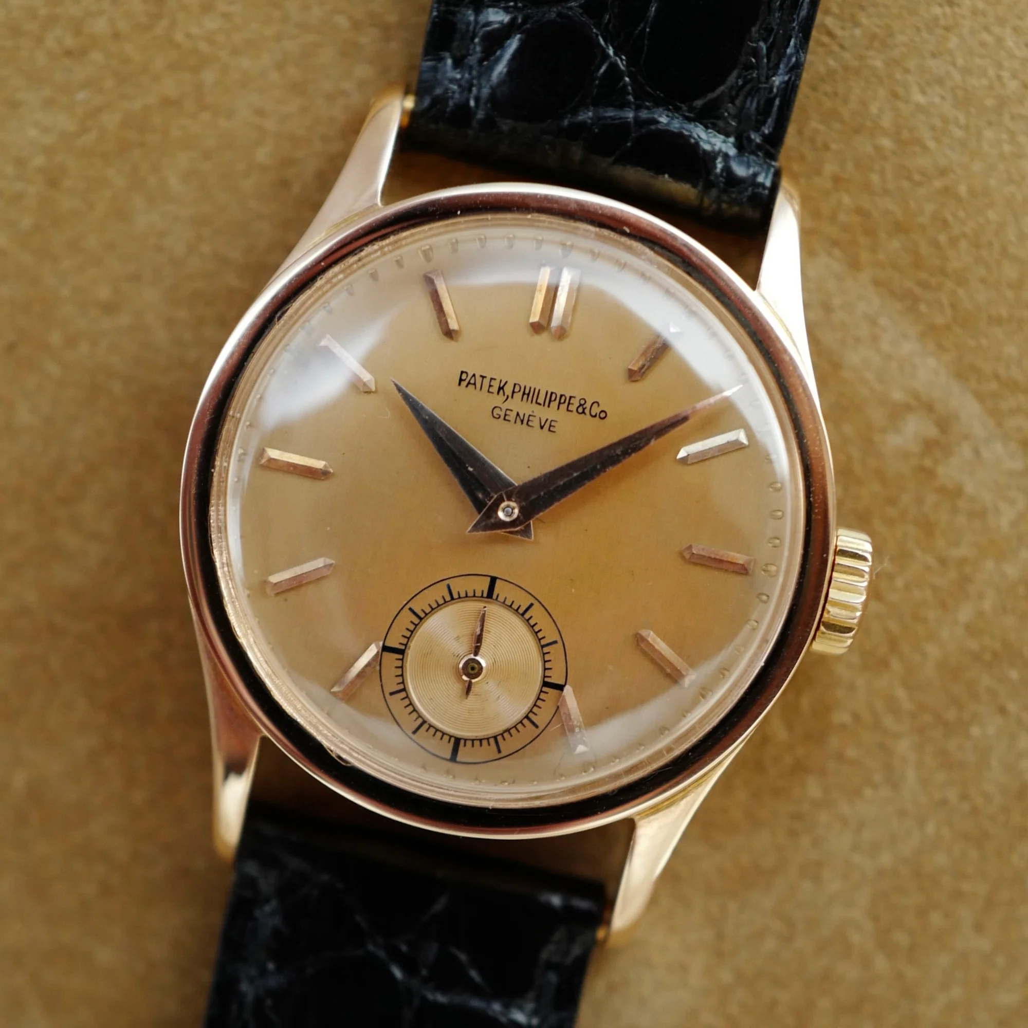 Patek Philippe Rose Gold Calatrava Watch Ref. 96 - Image 2
