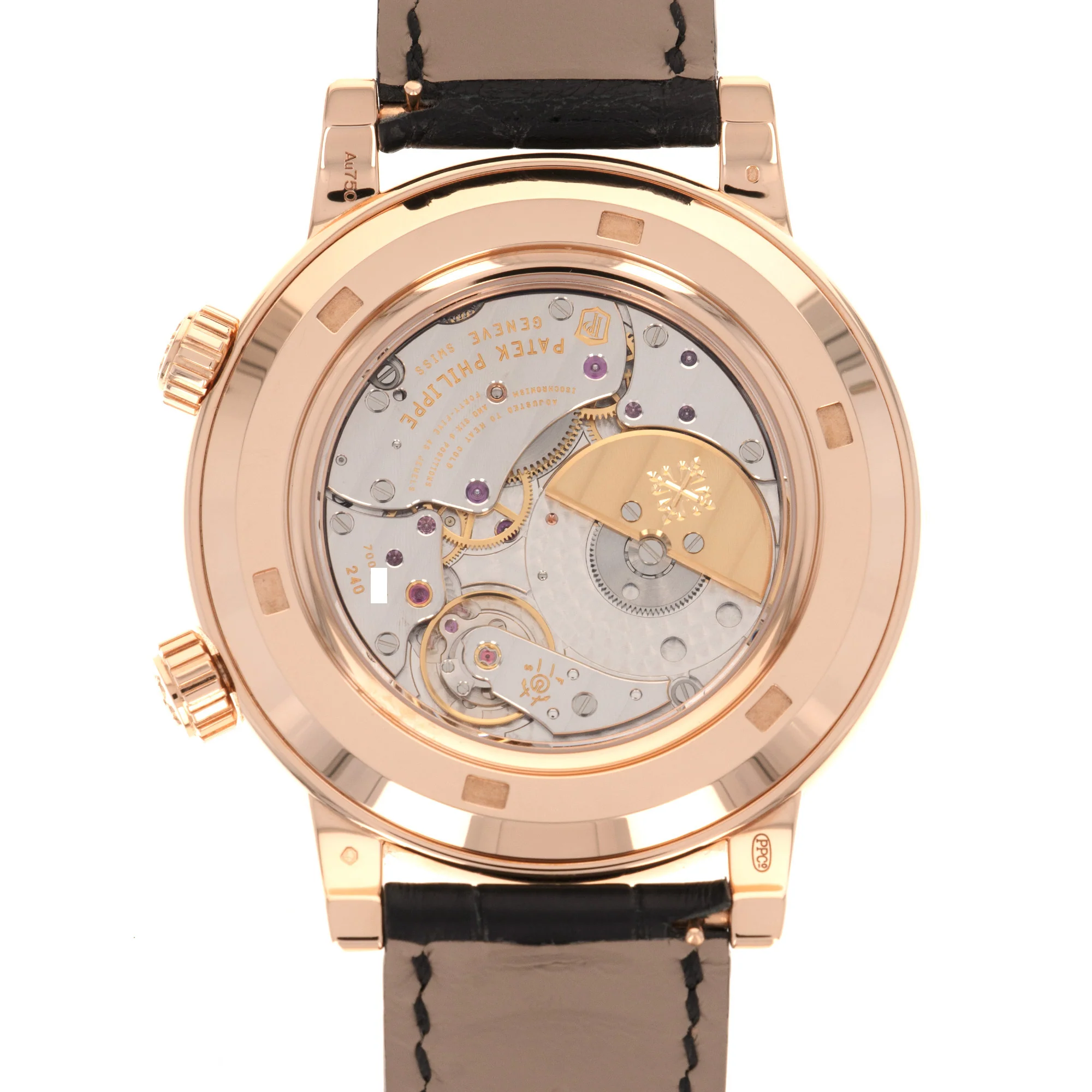 Patek Philippe Rose Gold Celestial Watch Ref. 6102 - Image 4