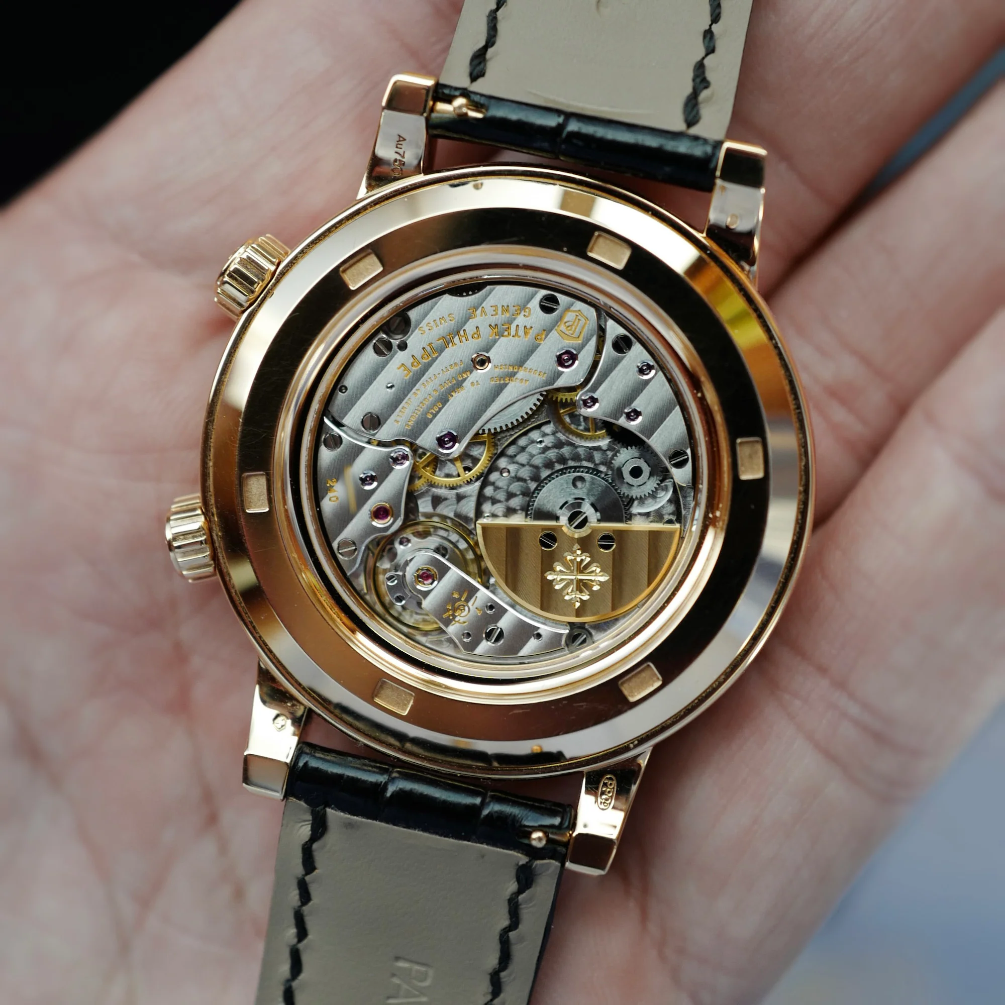 Patek Philippe Rose Gold Celestial Watch Ref. 6102 - Image 4