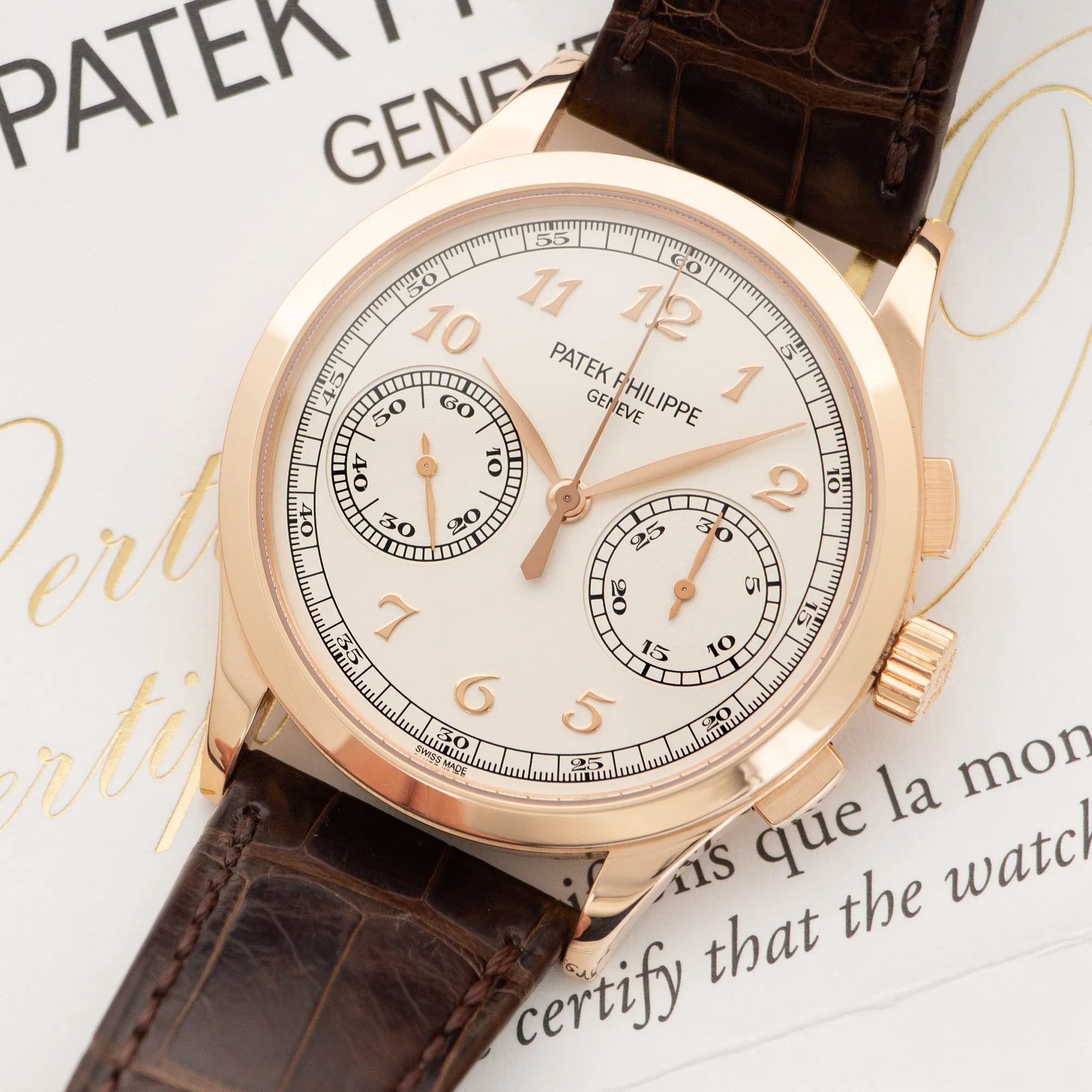 Patek Philippe Rose Gold Chronograph Ref. 5170 - Image 2