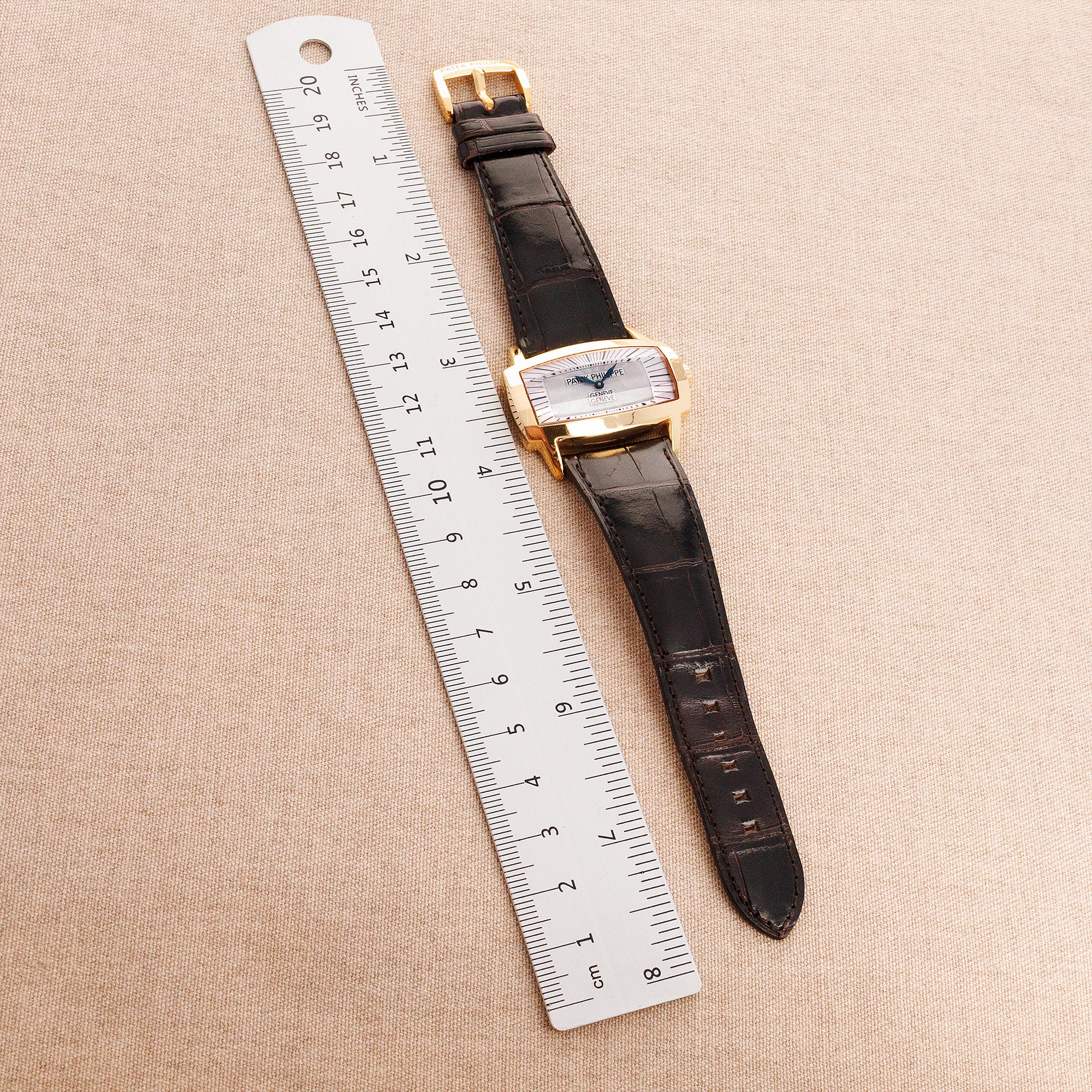Patek Philippe Rose Gold Gondolo Gemma Ref. 4980 - Image 8