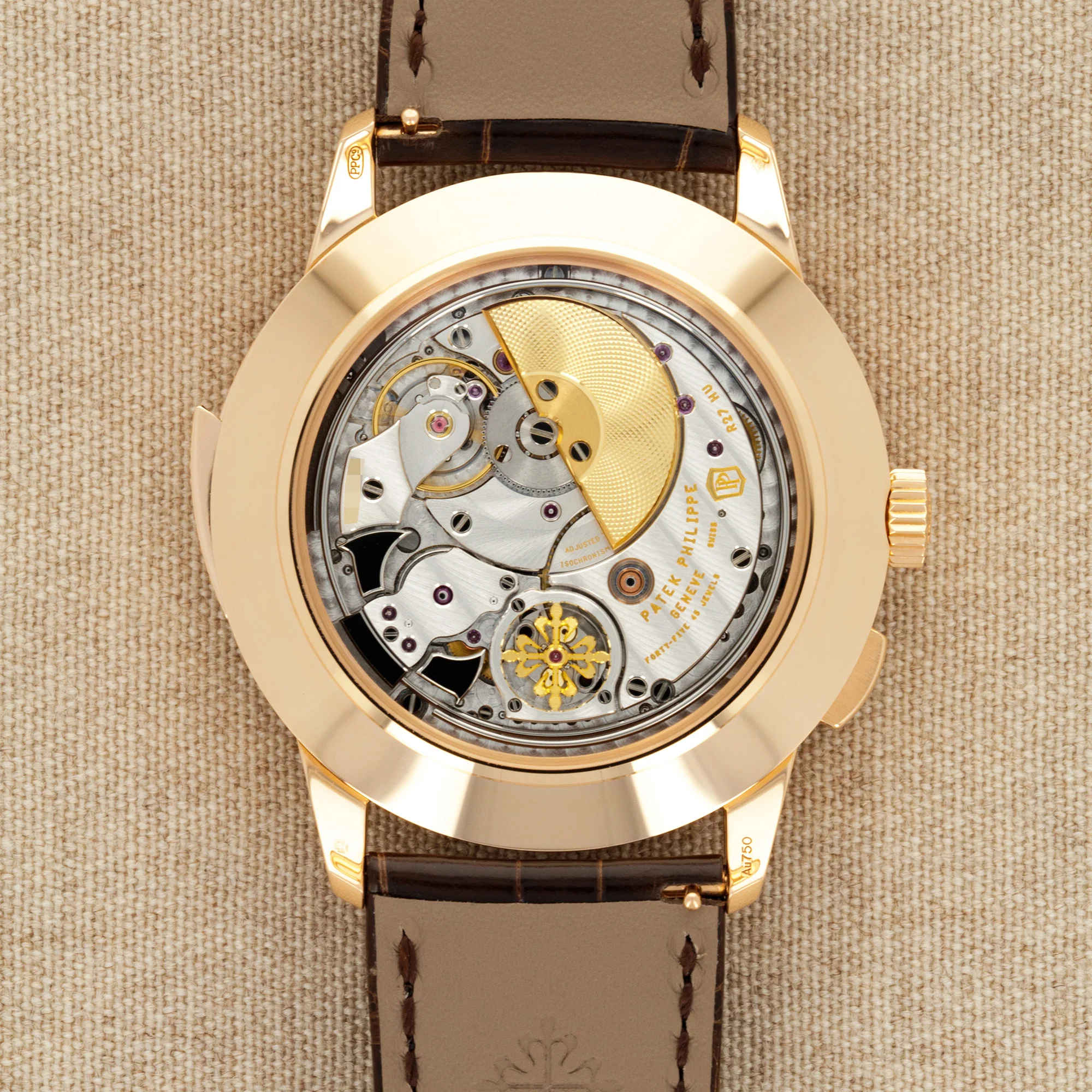 Patek Philippe Rose Gold Minute Repeater Watch Ref. 5531 - Image 7
