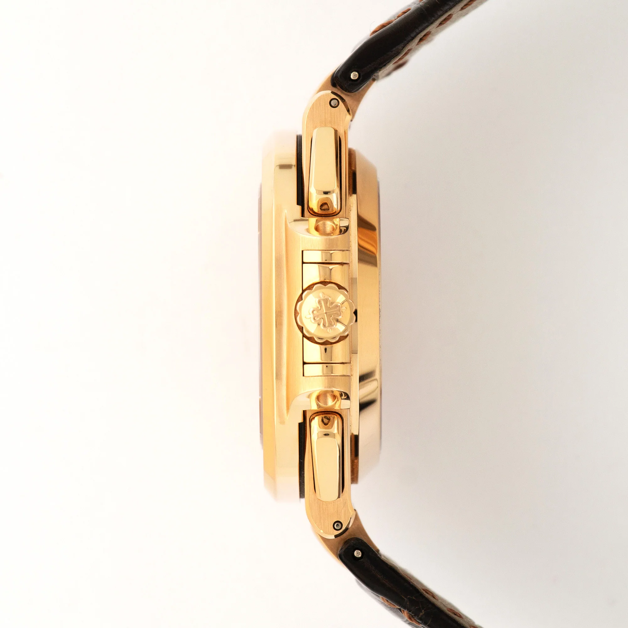 Patek Philippe Rose Gold Nautilus Chrono Watch Ref. 5980 - Image 3