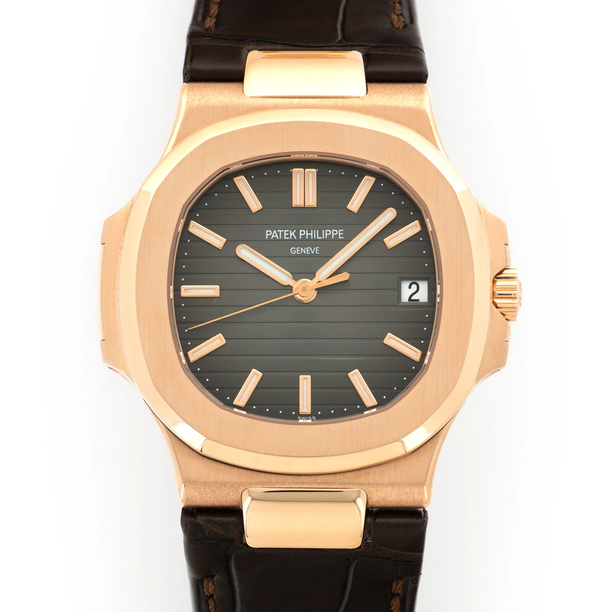 Patek Philippe Rose Gold Nautilus Watch Ref. 5711
