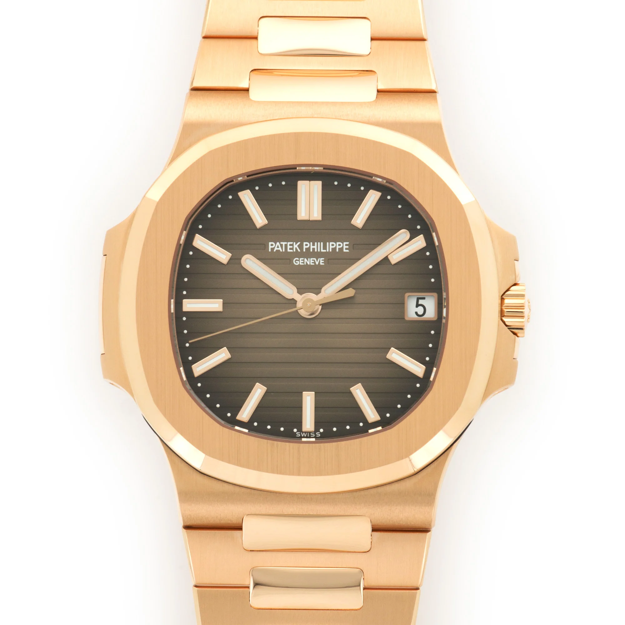 Patek Philippe Rose Gold Nautilus Watch Ref. 5711/1R