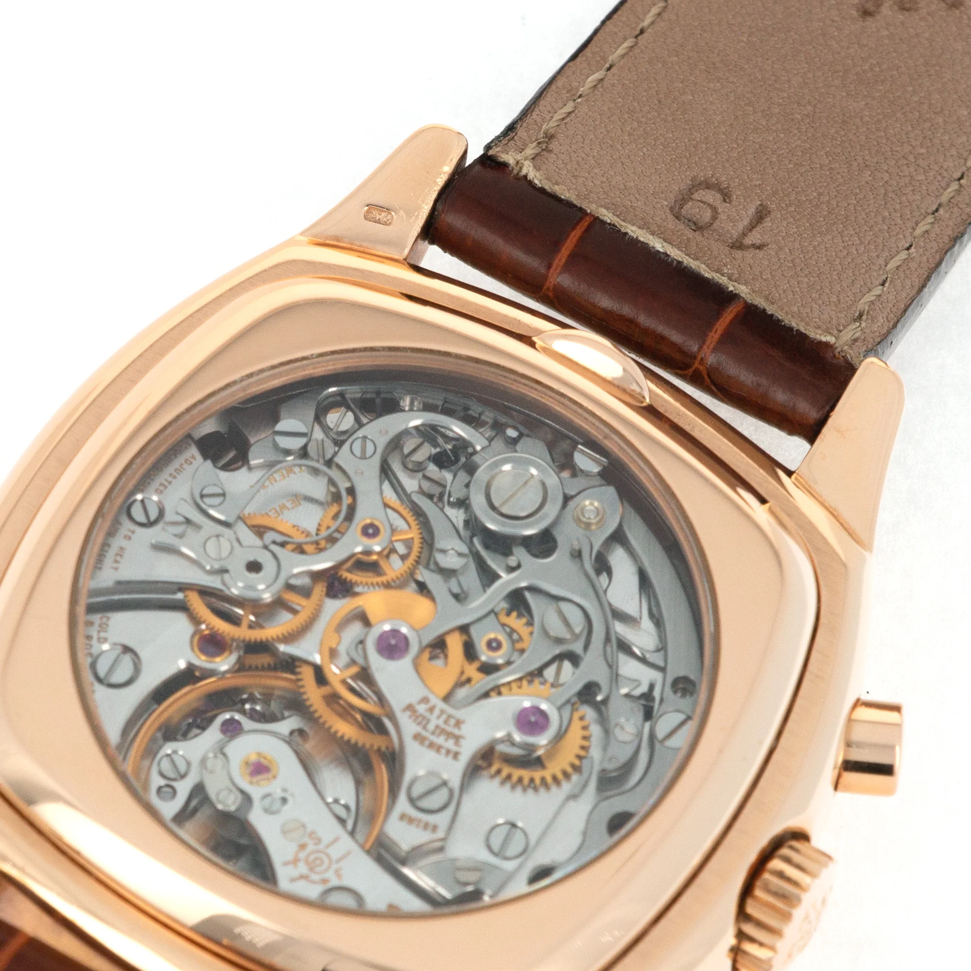 Patek Philippe Rose Gold Perpetual Calendar Chrono Watch Ref. 5020 - Image 7
