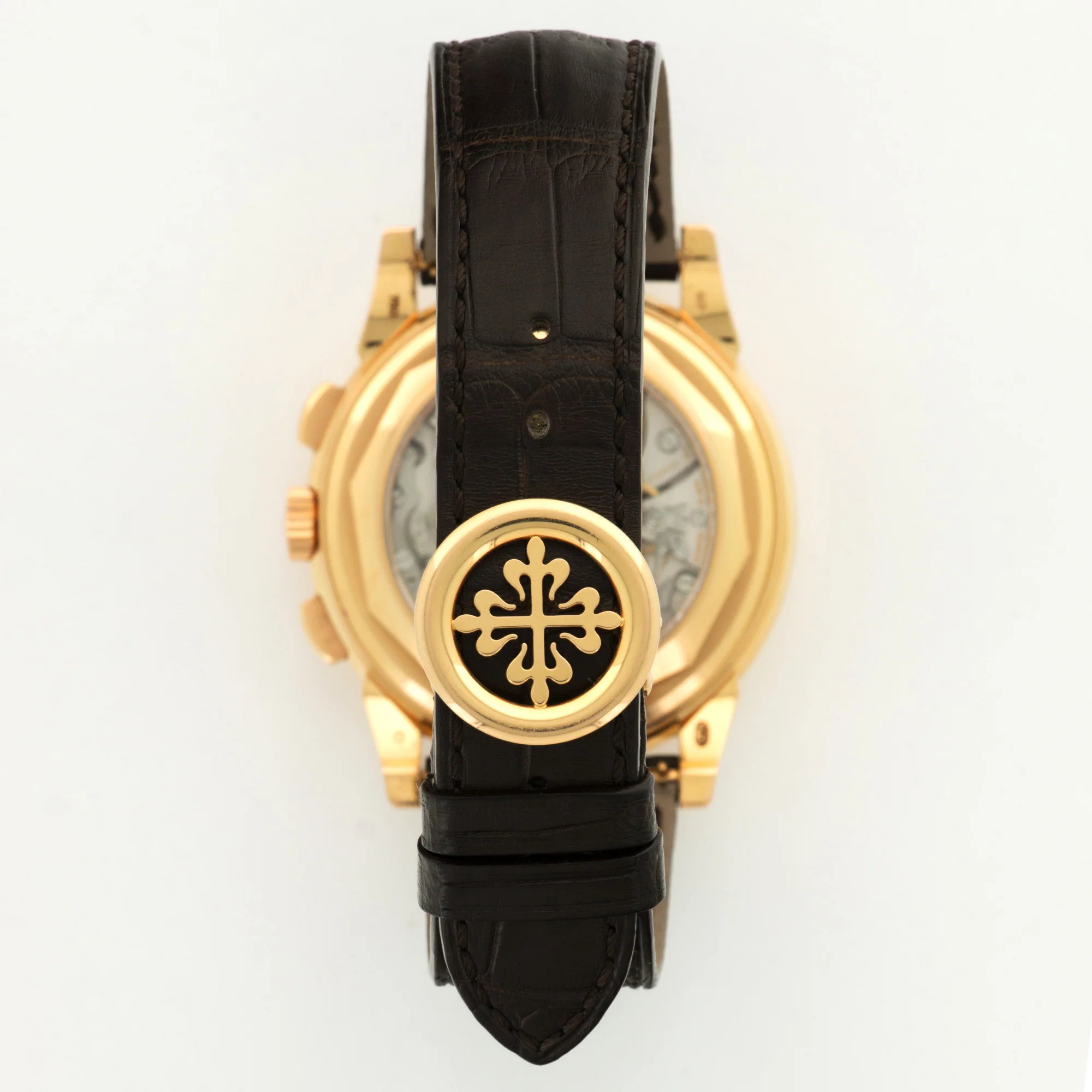 Patek Philippe Rose Gold Perpetual Calendar Chrono Watch Ref. 5970 - Image 5