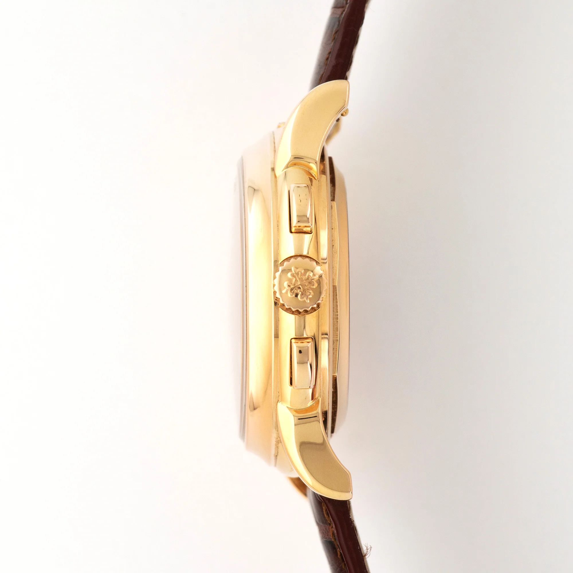 Patek Philippe Rose Gold Perpetual Calendar Chronograph Watch Ref. 5970 - Image 3