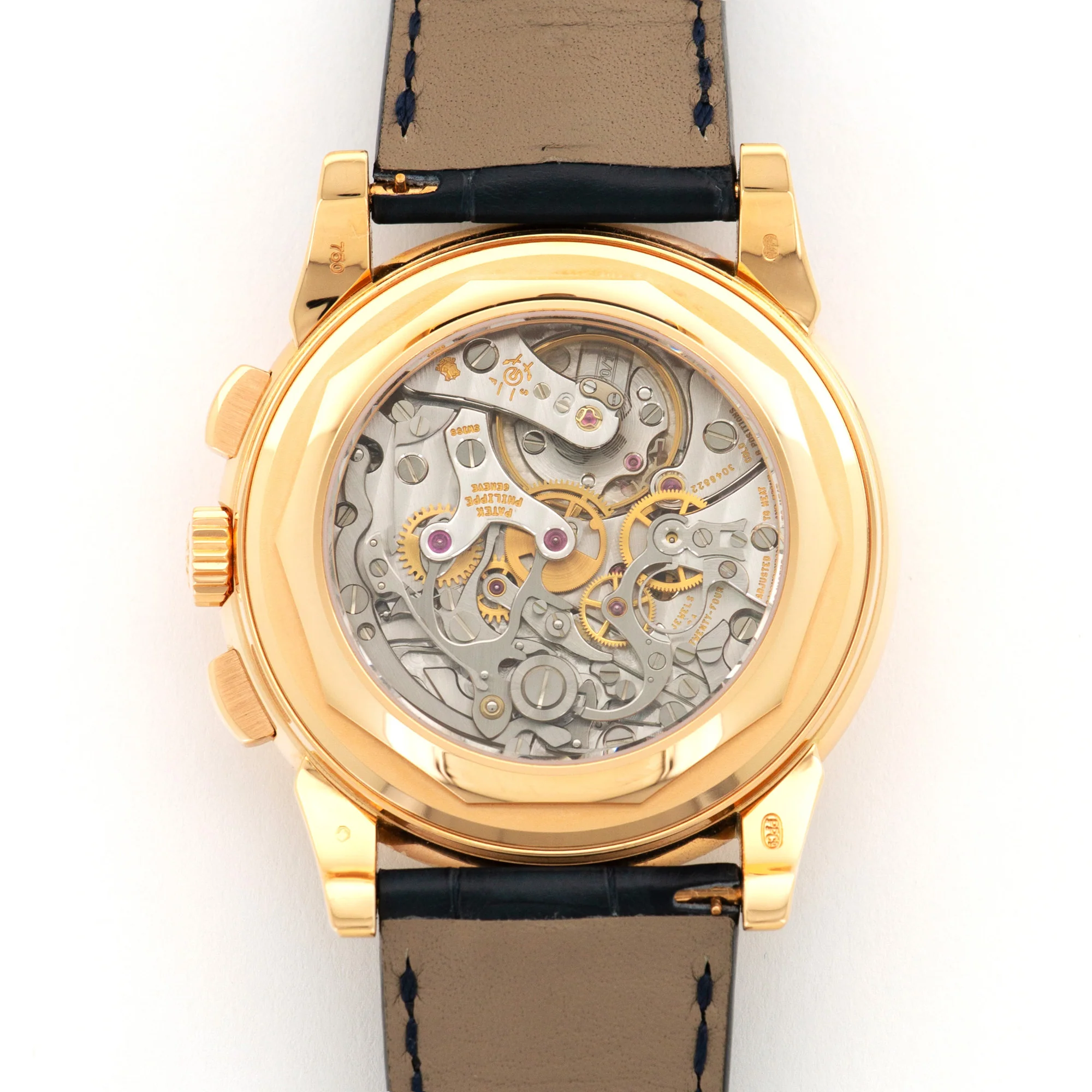 Patek Philippe Rose Gold Perpetual Calendar Chronograph Watch Ref. 5970 - Image 4