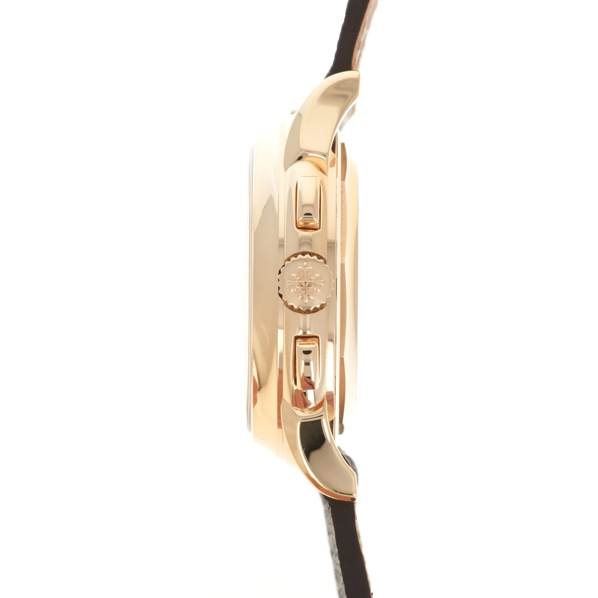 Patek Philippe Rose Gold Perpetual Calendar Chronograph Watch Ref. 5970 - Image 3