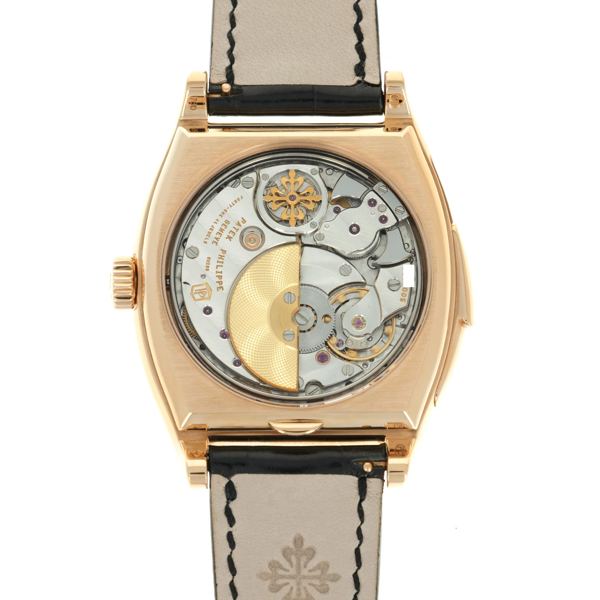 Patek Philippe Rose Gold Perpetual Calendar Minute Repeater Watch Ref. 5013 - Image 4