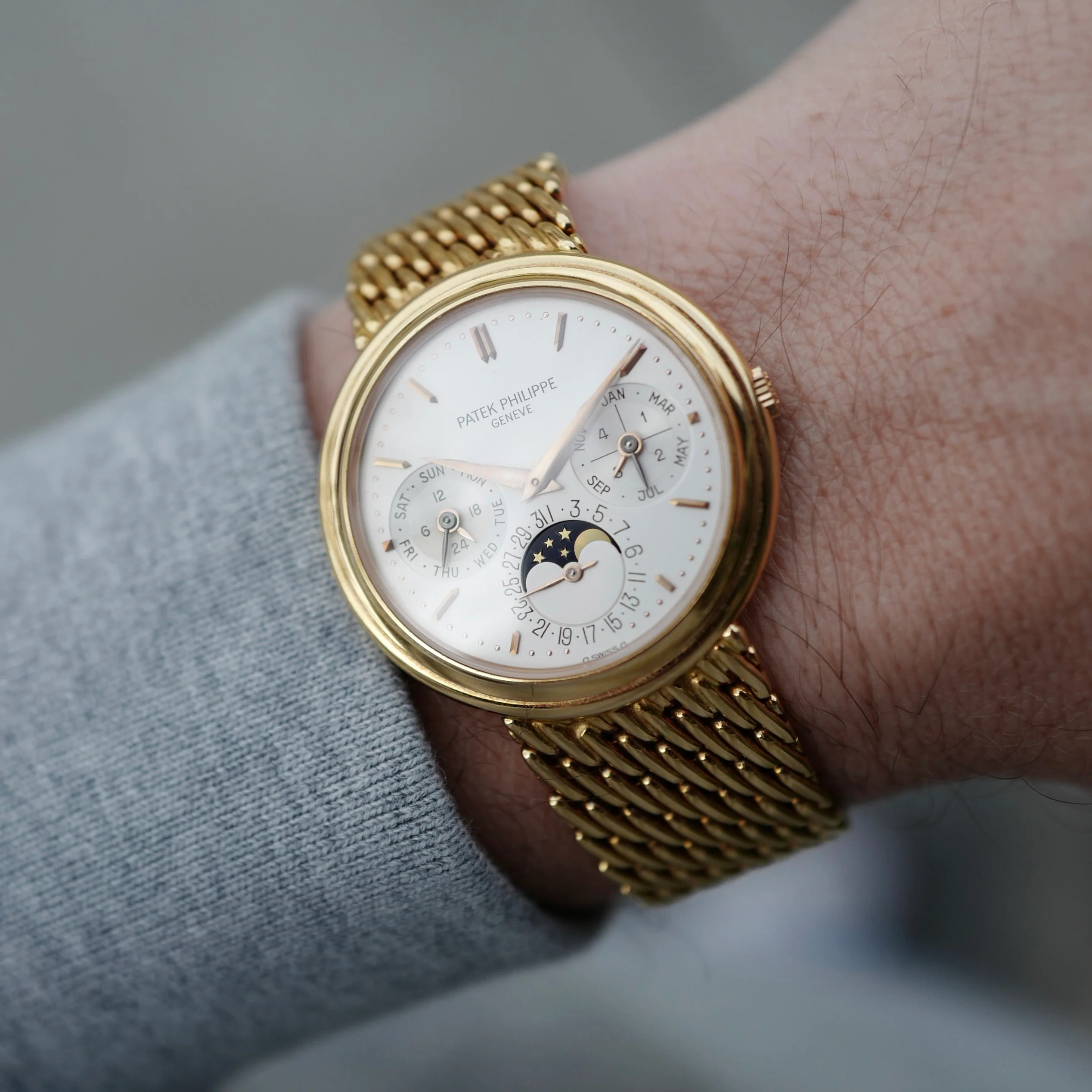 Patek Philippe Rose Gold Perpetual Calendar Ref. 3945 (New Arrival) - Image 2