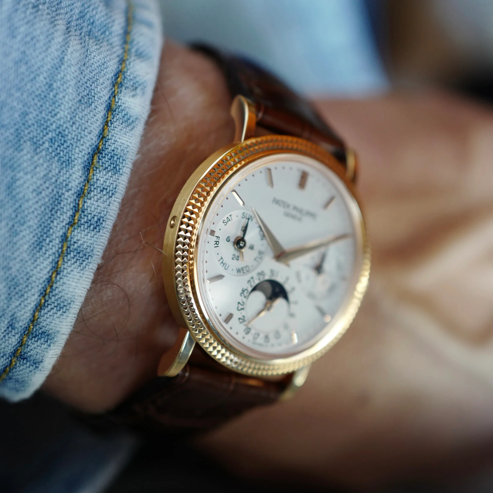 Patek Philippe Rose Gold Perpetual Calendar Ref. 5039 - Image 9