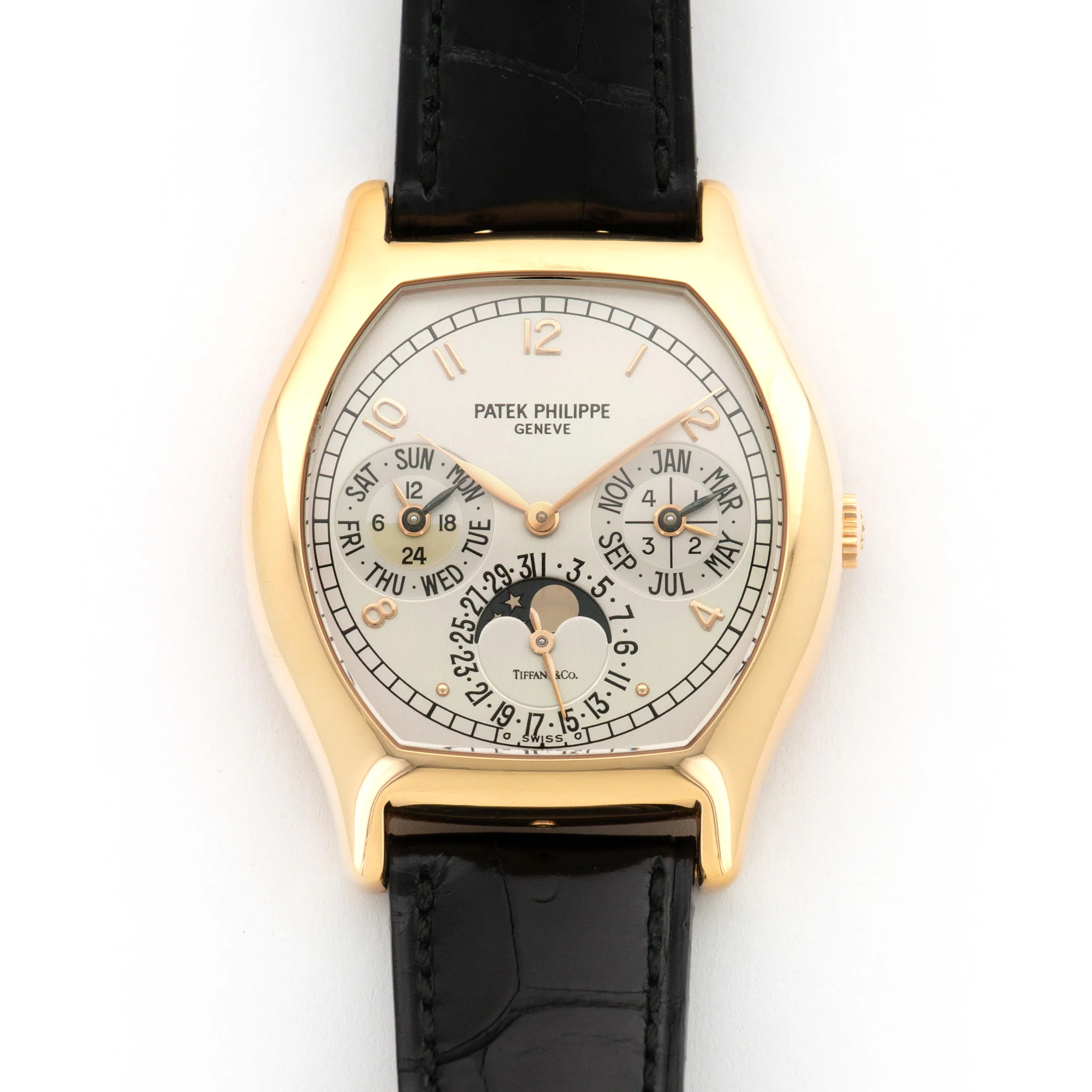 Patek Philippe Rose Gold Perpetual Calendar Watch Ref. 5040 Retailed by Tiffany & Co.