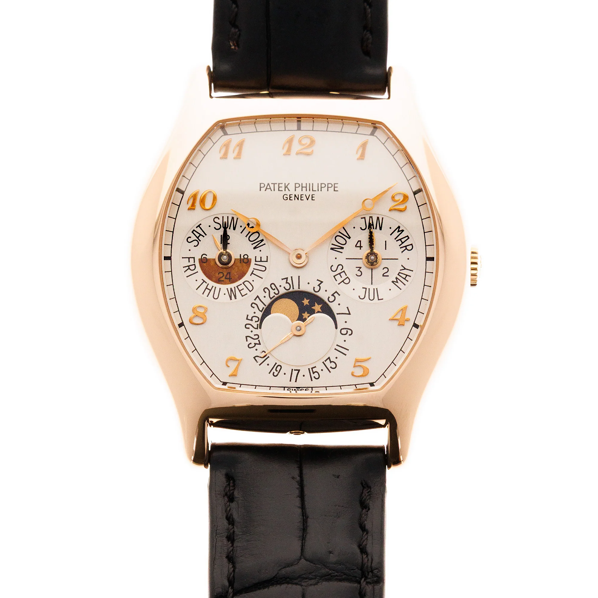 Patek Philippe Rose Gold Perpetual Calendar Watch Ref. 5040