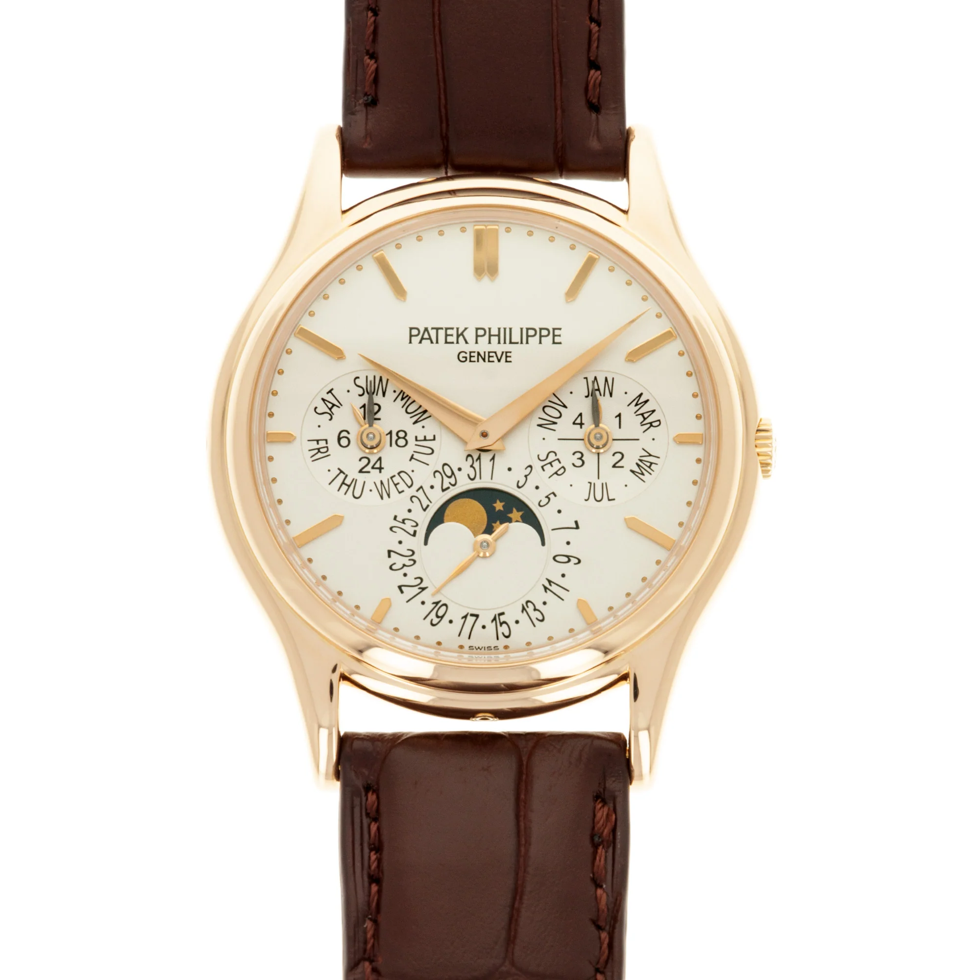 Patek Philippe Rose Gold Perpetual Calendar Watch Ref. 5140