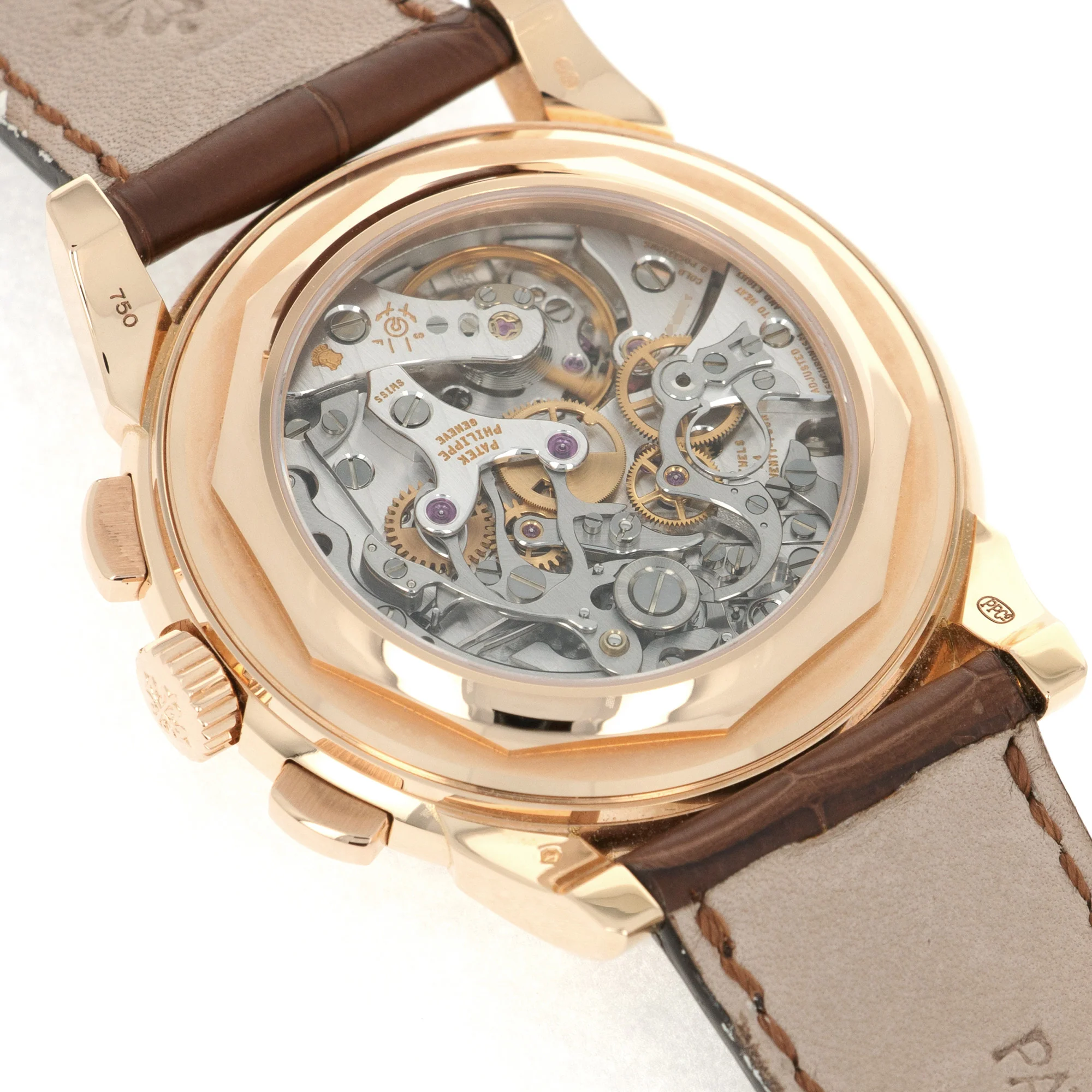 Patek Philippe Rose Gold Perpetual Calendar Watch Ref. 5970 - Image 5