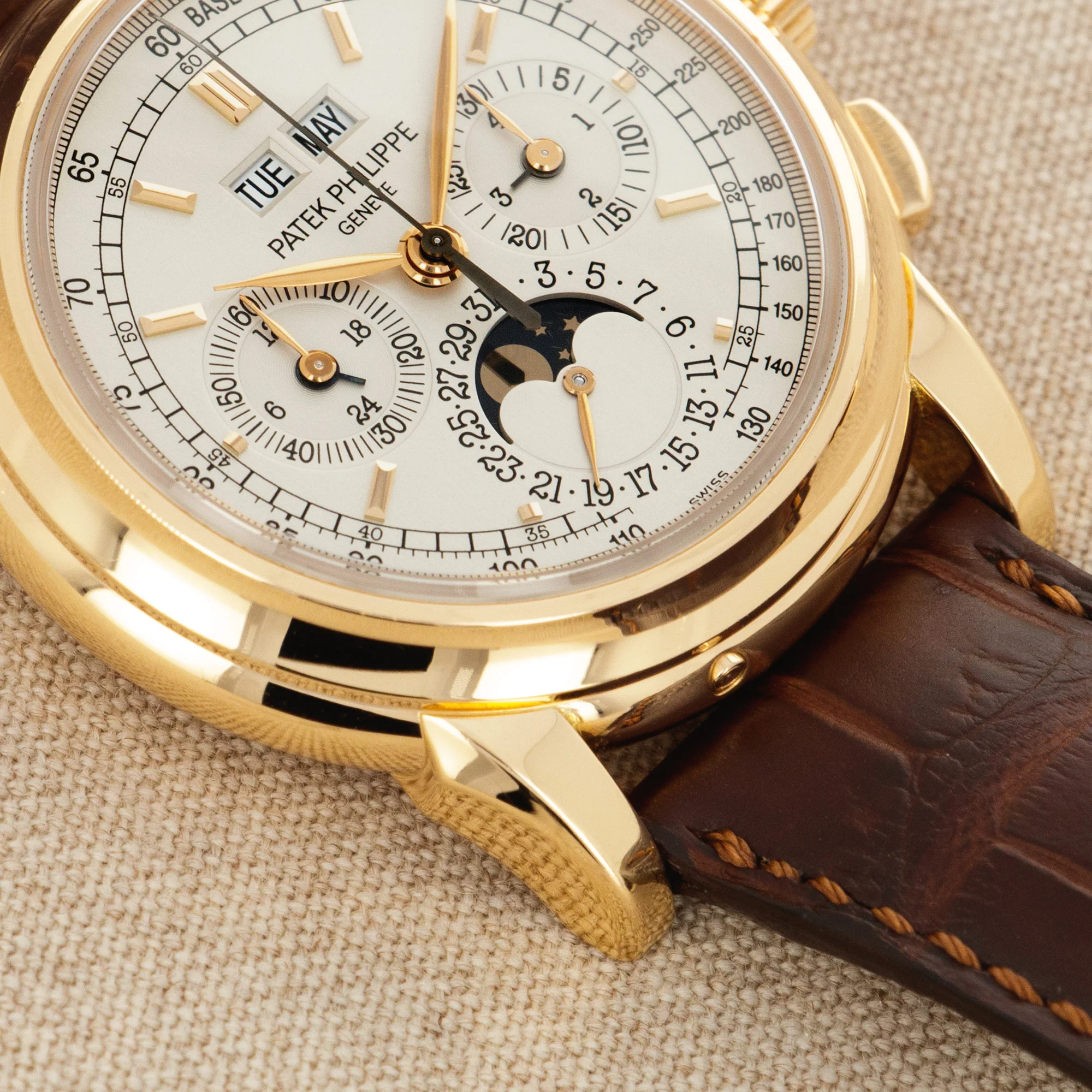 Patek Philippe Rose Gold Perpetual Calendar Watch Ref. 5970 - Image 3
